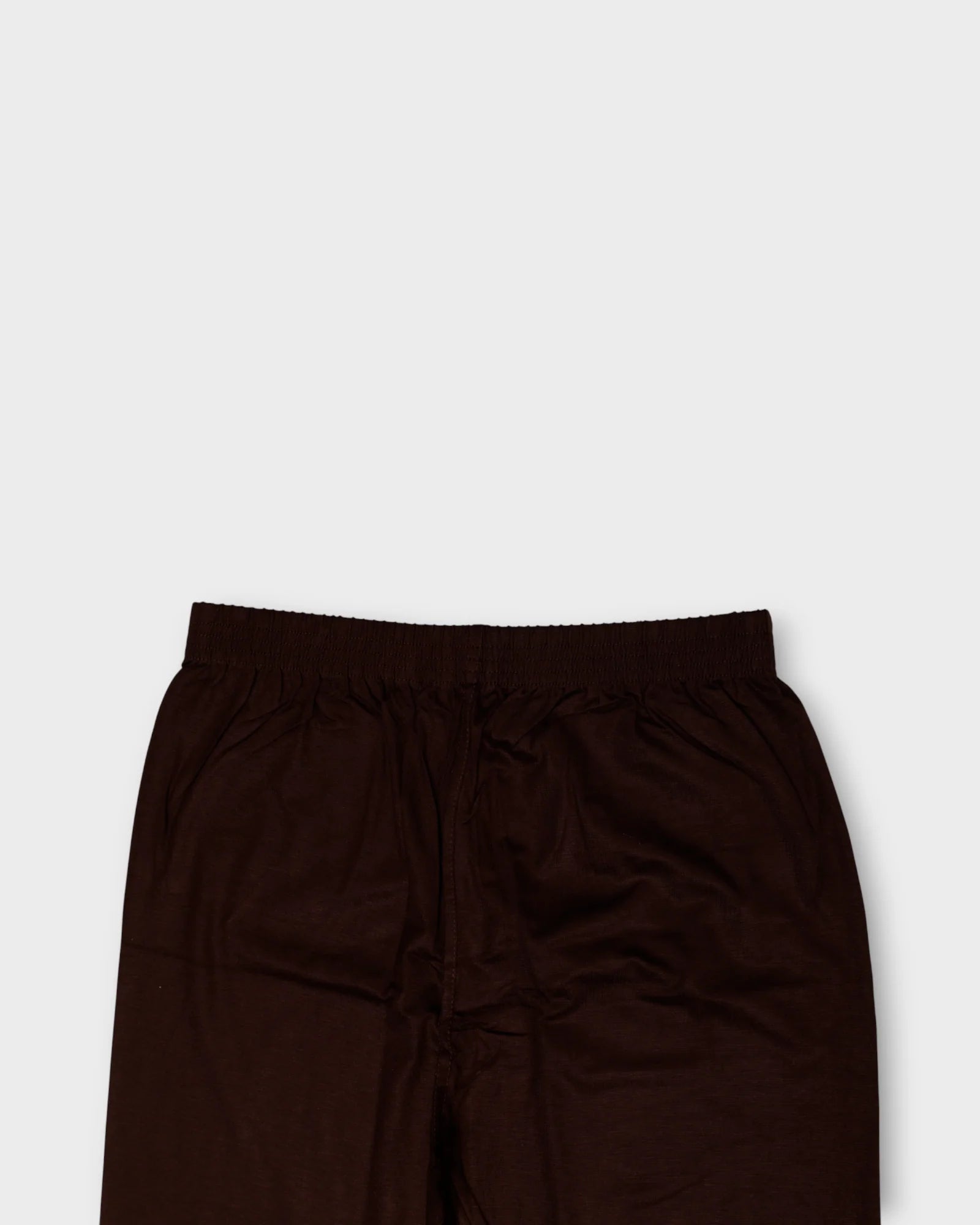 Dark Brown Lycra Cotton Leggings