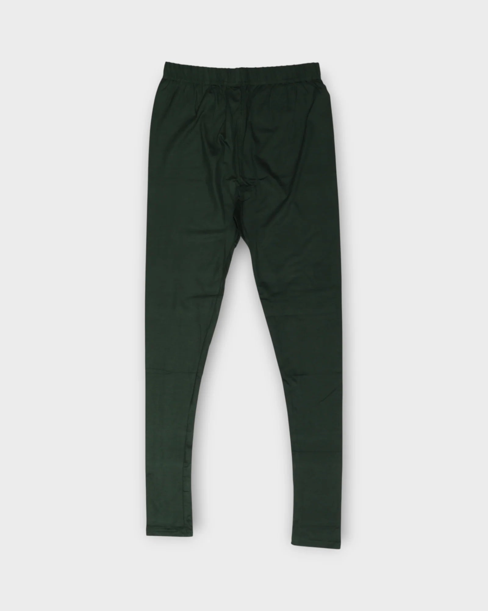 Bottle Green Cotton Lycra Leggings