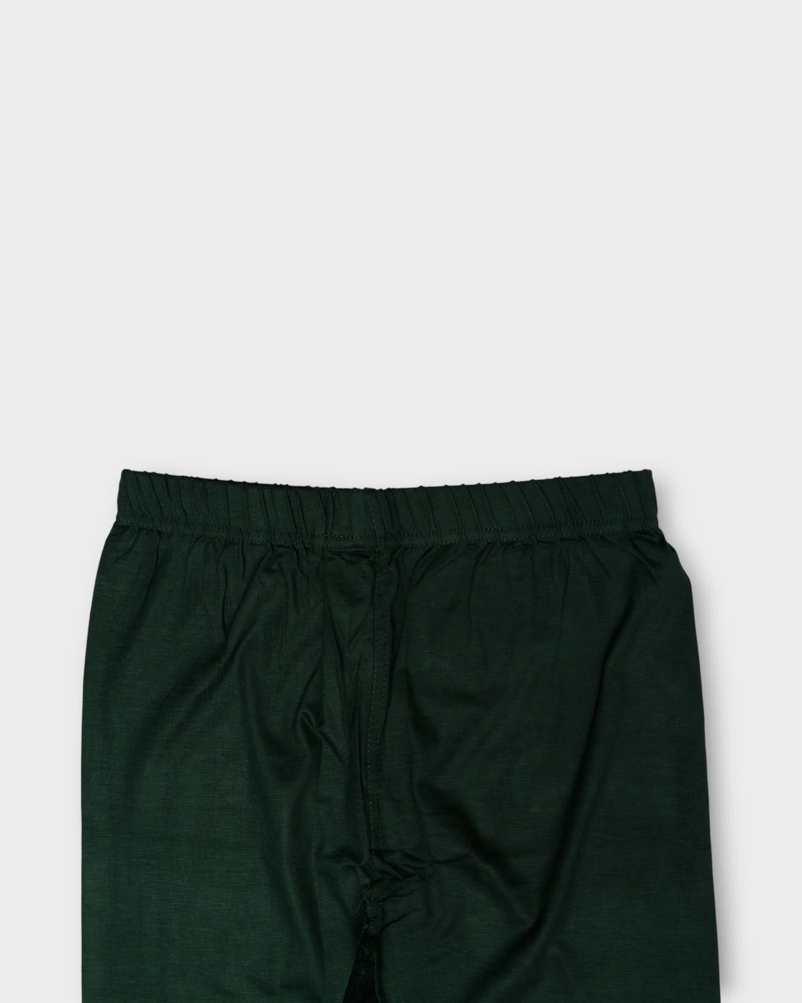 Bottle Green Cotton Lycra Leggings