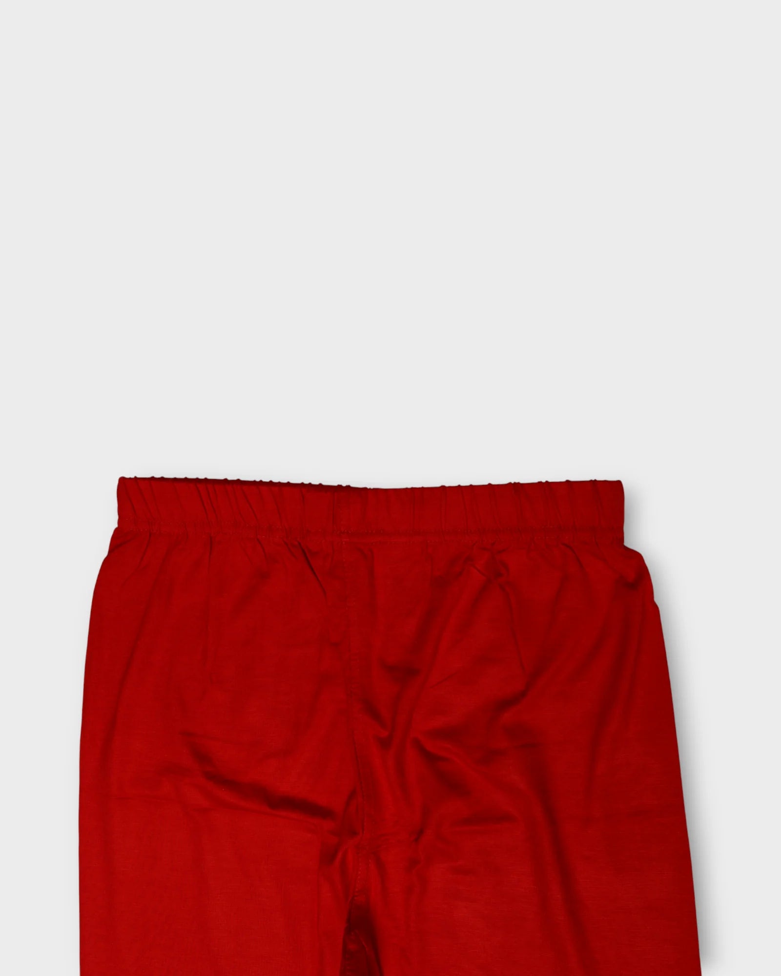 Red Lycra Leggings With Comfortable Fit
