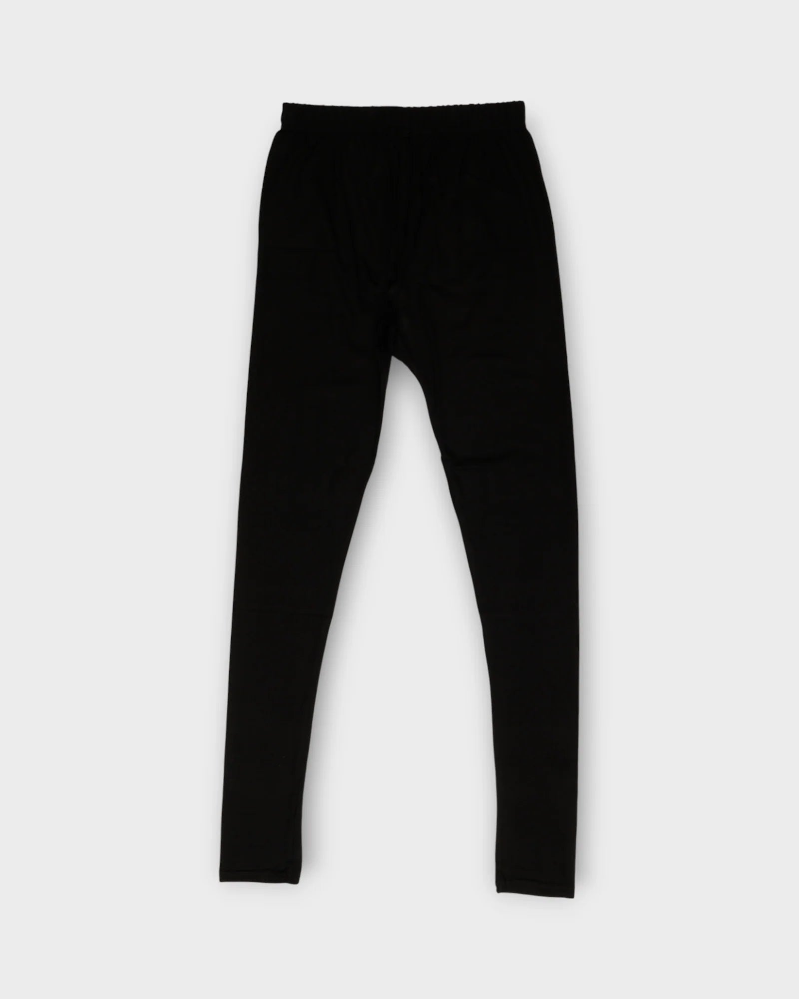 Black Lycra Cotton Ethnic Leggings