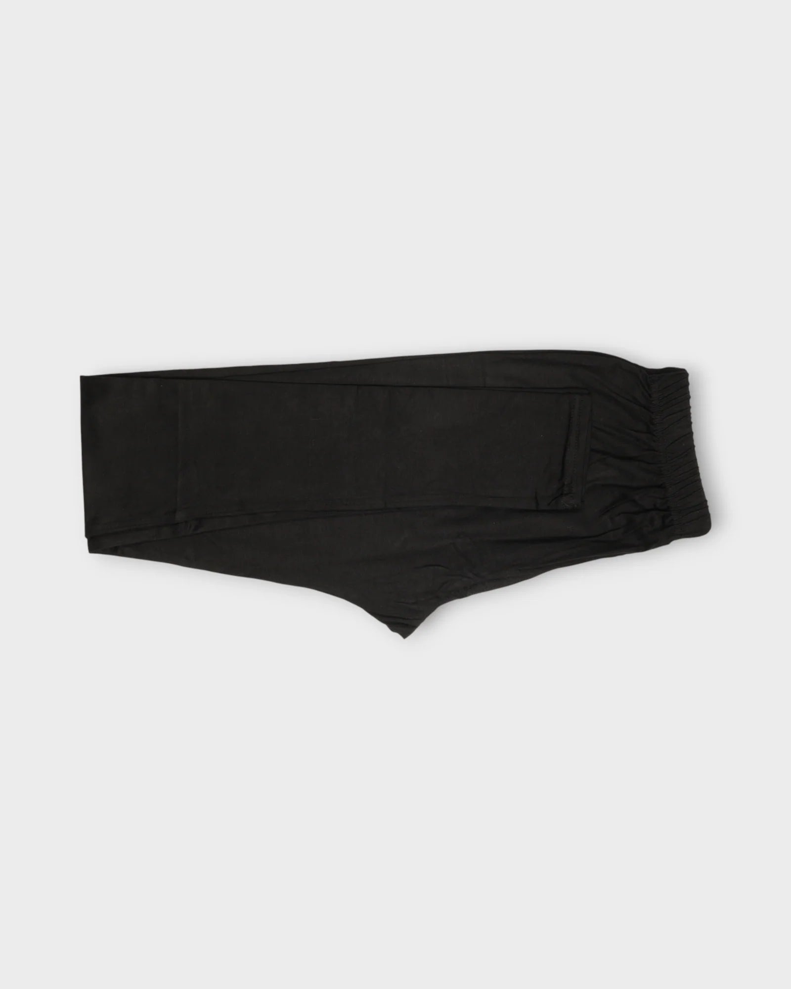 Black Lycra Cotton Ethnic Leggings