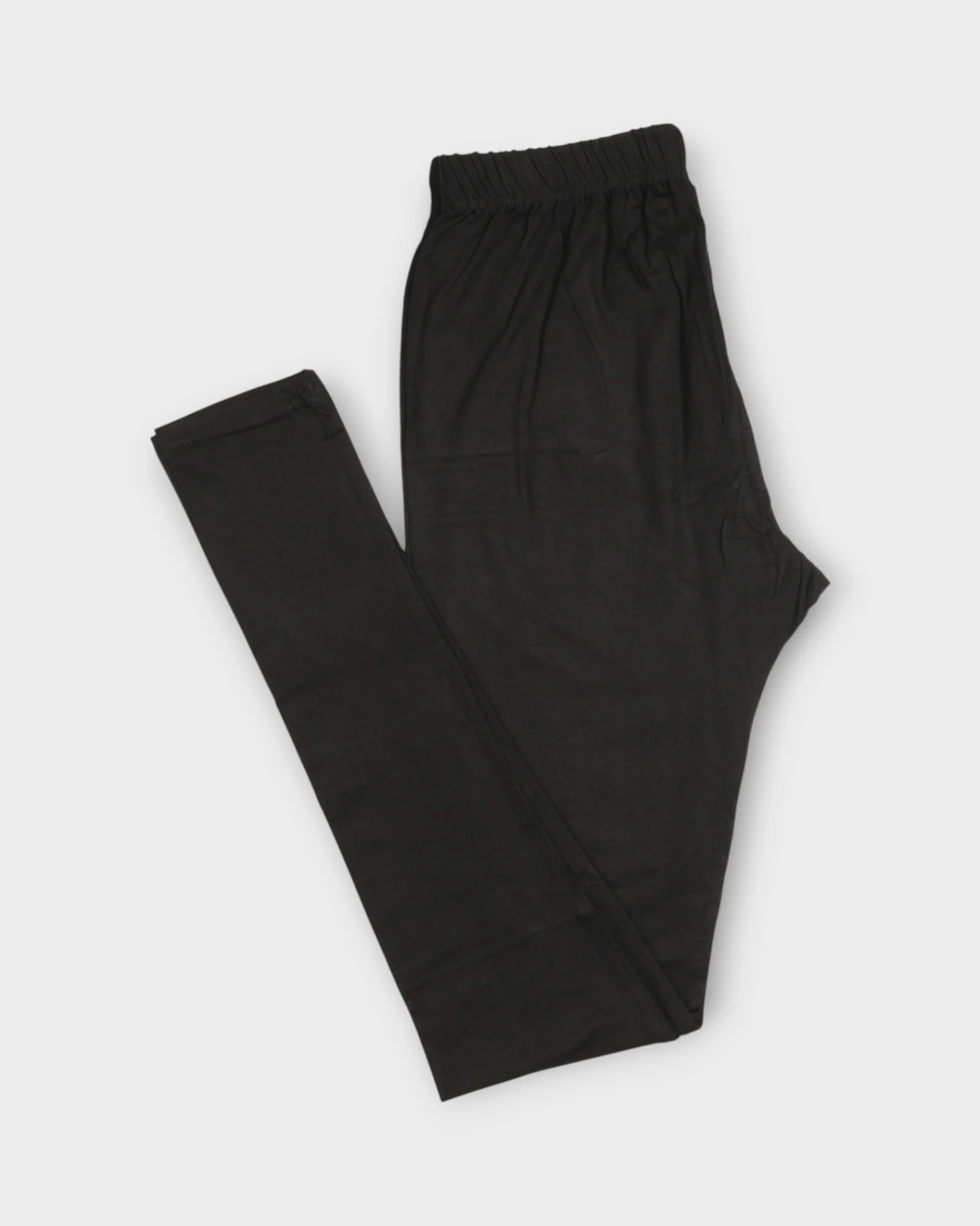 Black Lycra Cotton Ethnic Leggings