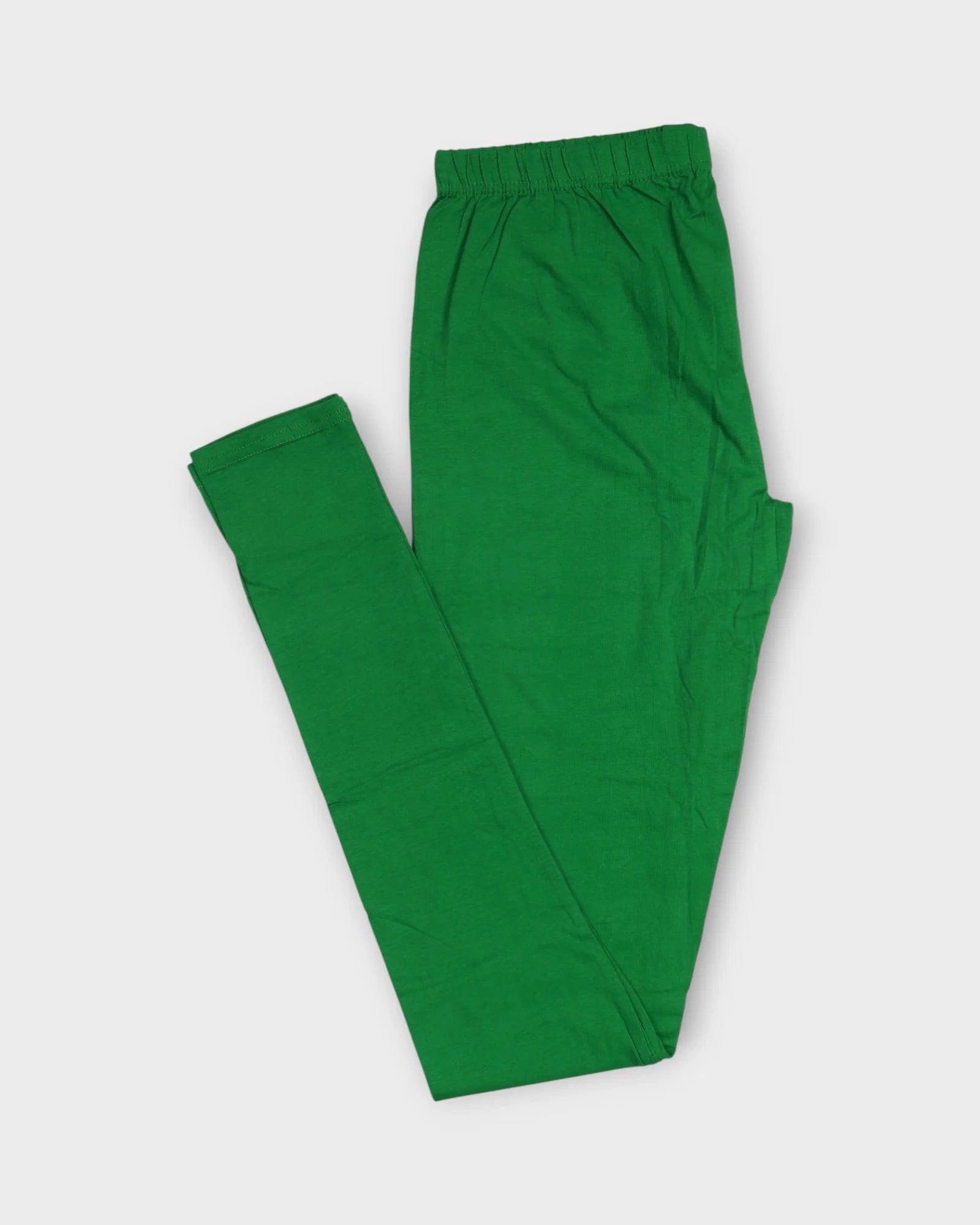 Chic Green Chudidar Leggings for Effortless Style