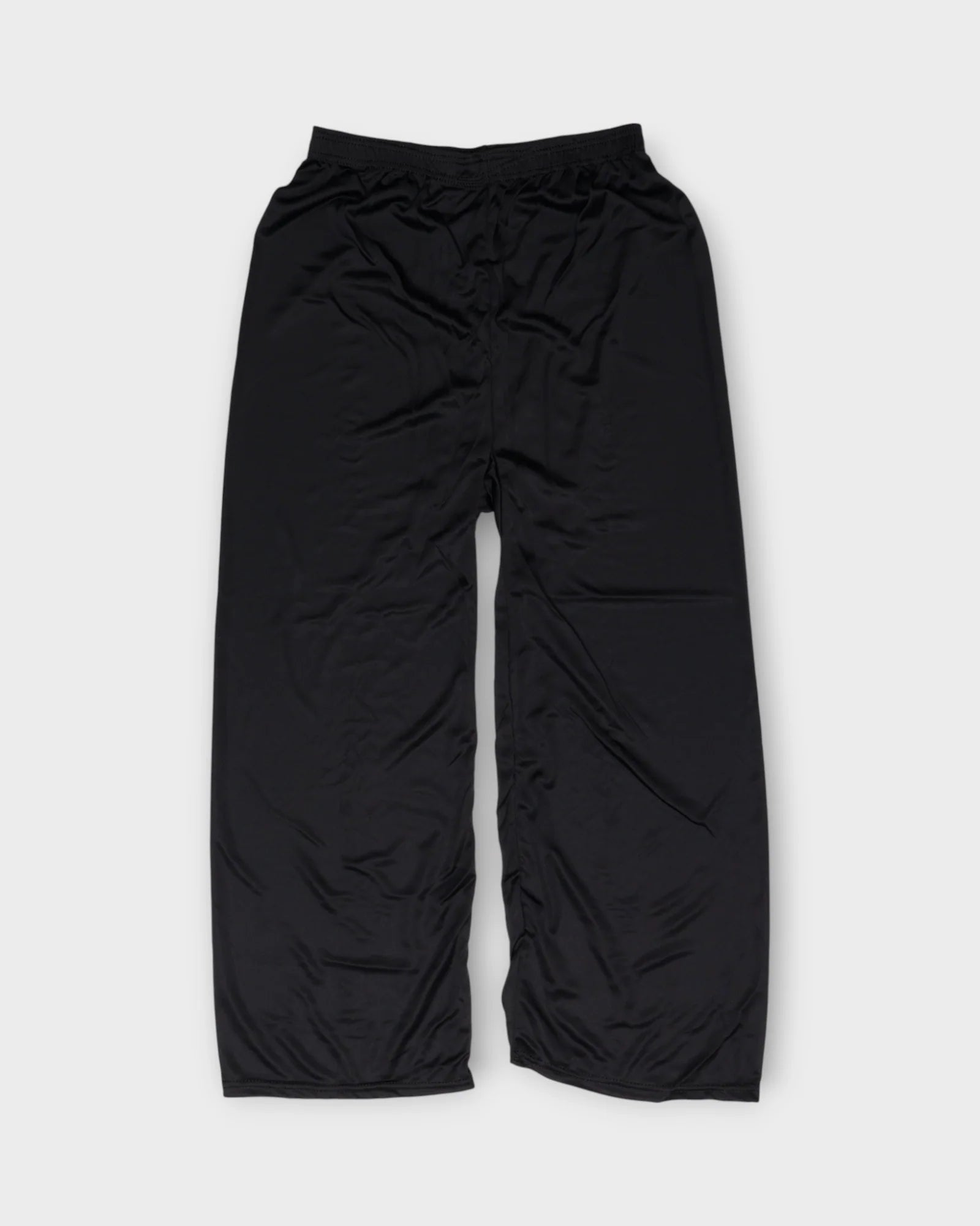 Black Cotton Wide Leg Palazzos