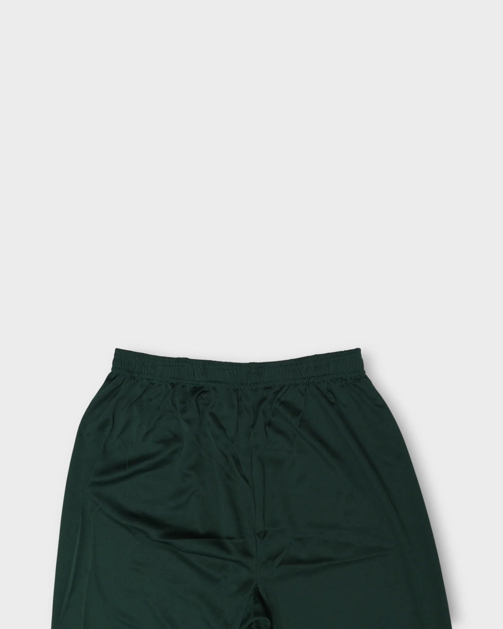 Dark Green Cotton Wide Leg Palazzos