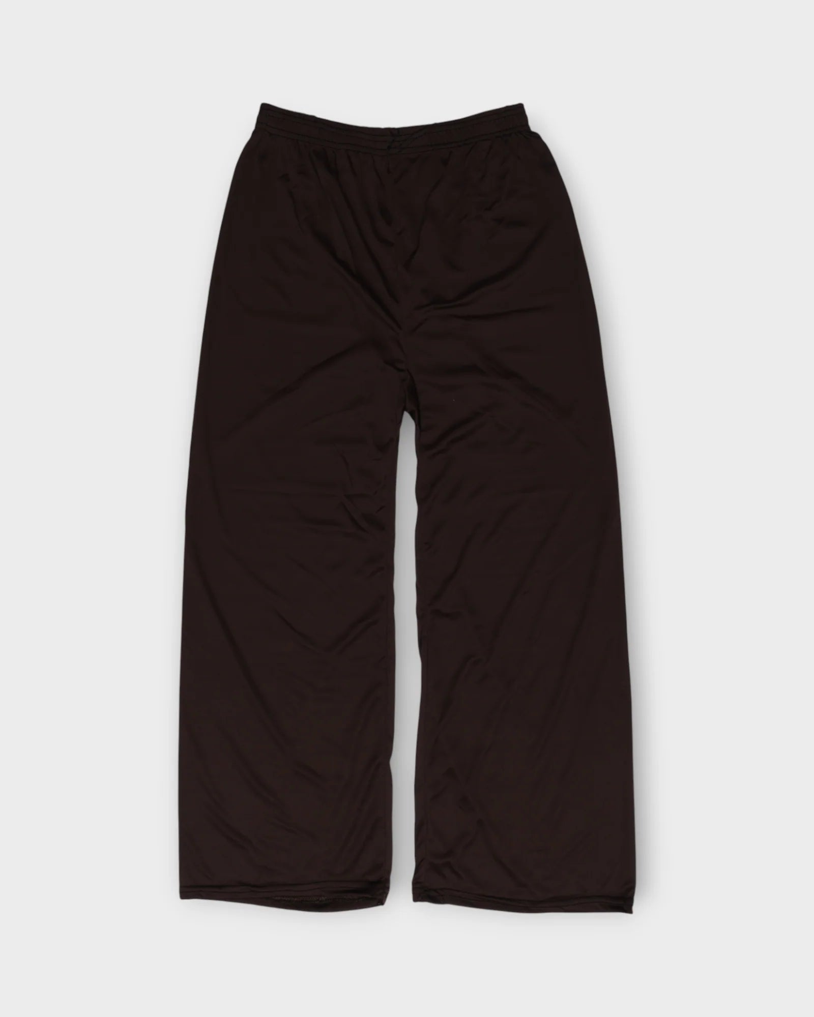 Dark Brown Cotton Wide Leg Palazzos