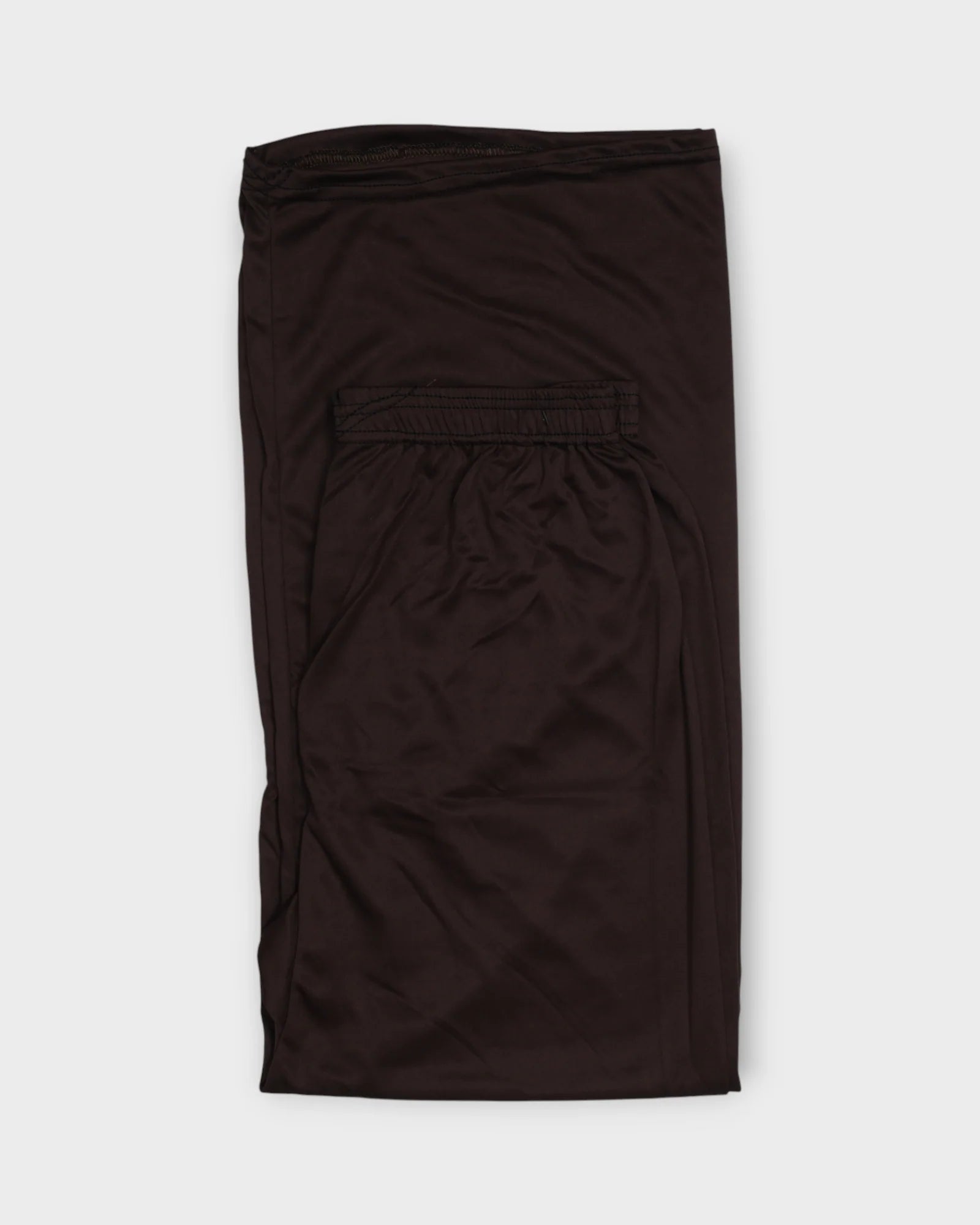 Dark Brown Cotton Wide Leg Palazzos