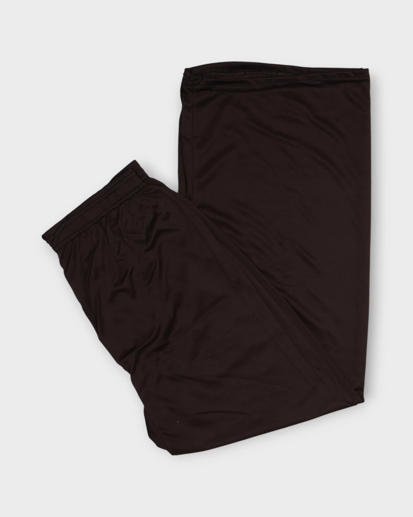 Dark Brown Cotton Wide Leg Palazzos