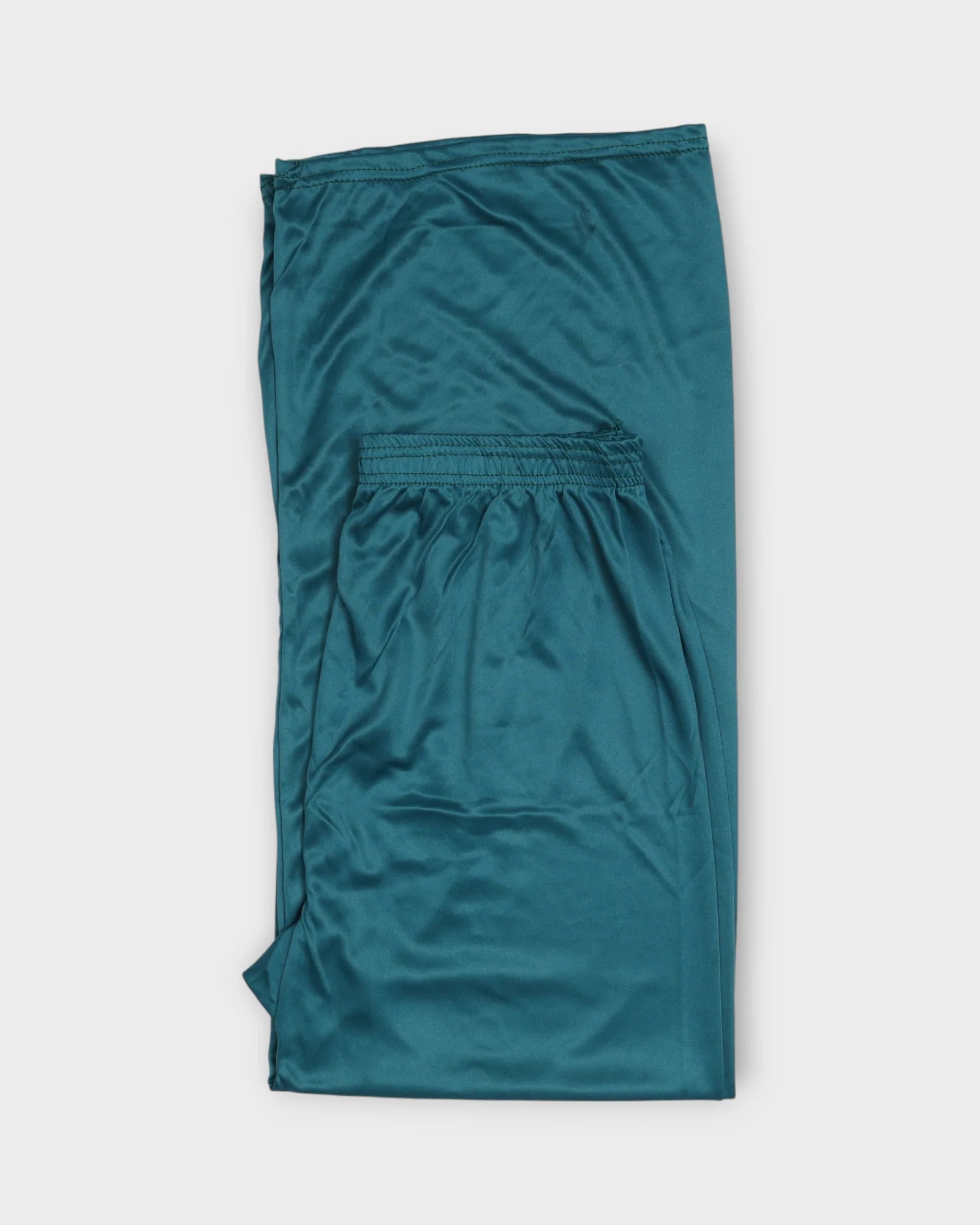 Green Cotton Wide Leg Palazzos