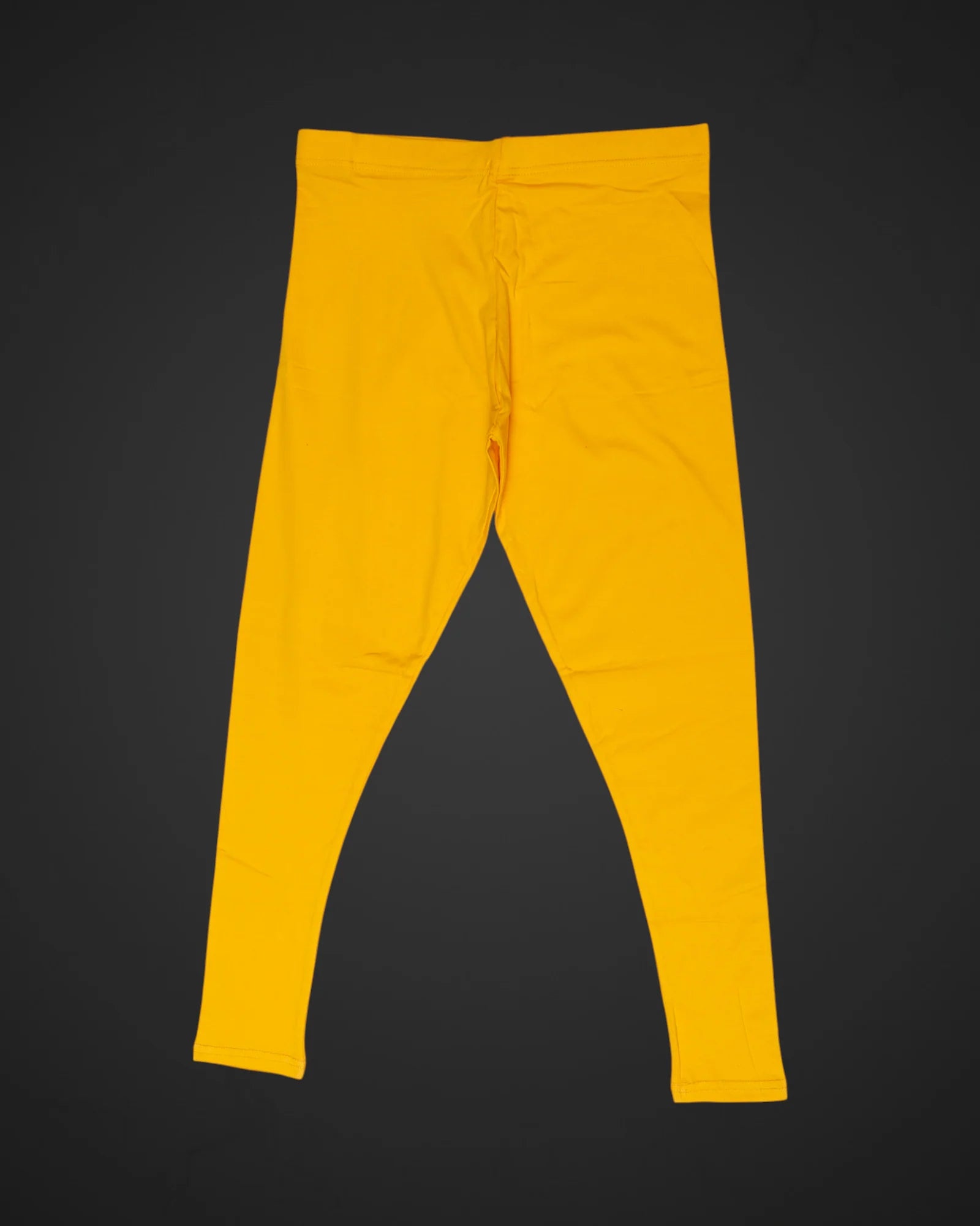 Light Yellow Ankle Leggings Effortless Comfort Awaits
