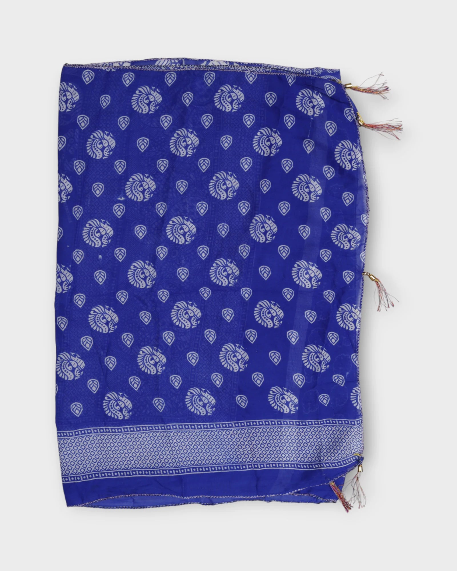 Vibrant Peacock Scarf