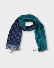 Silk Blend Ethnic Scarf