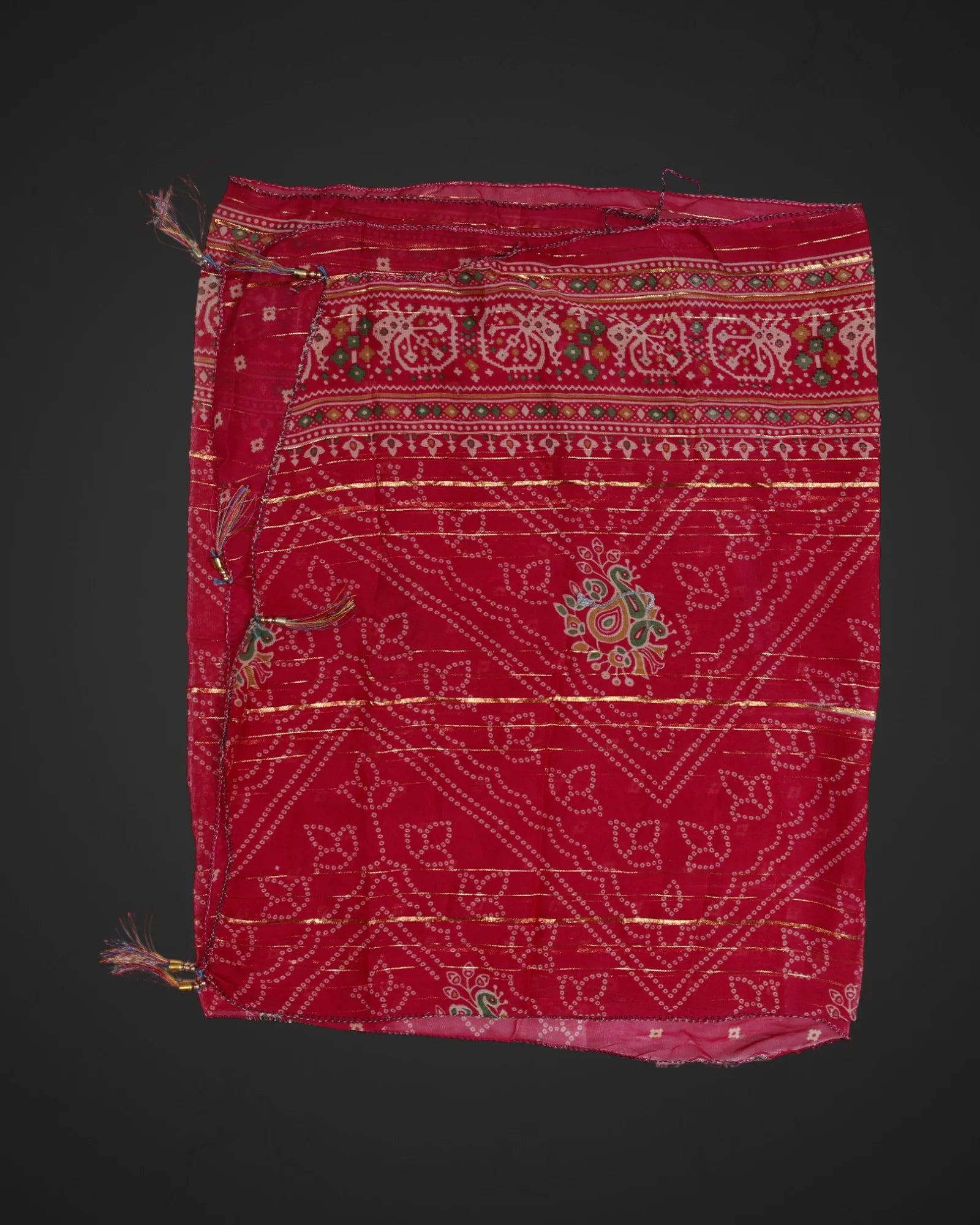 Fashionable Bandhani Print Scarf