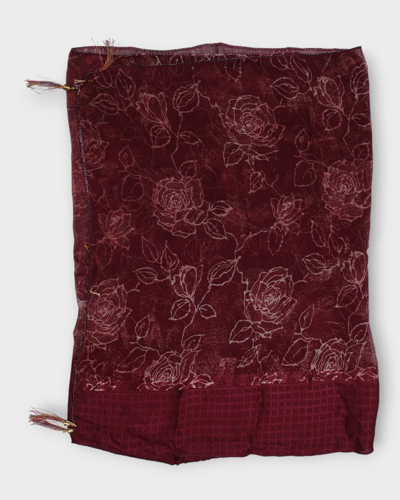 Classic Bright Floral Women's Scarf