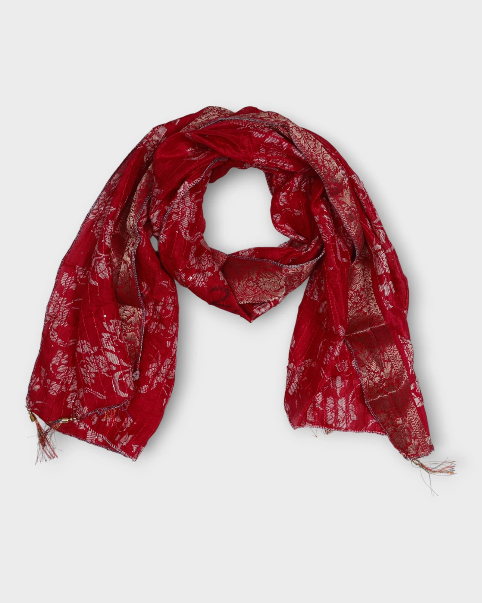 Soft and Cozy Zari Scarf