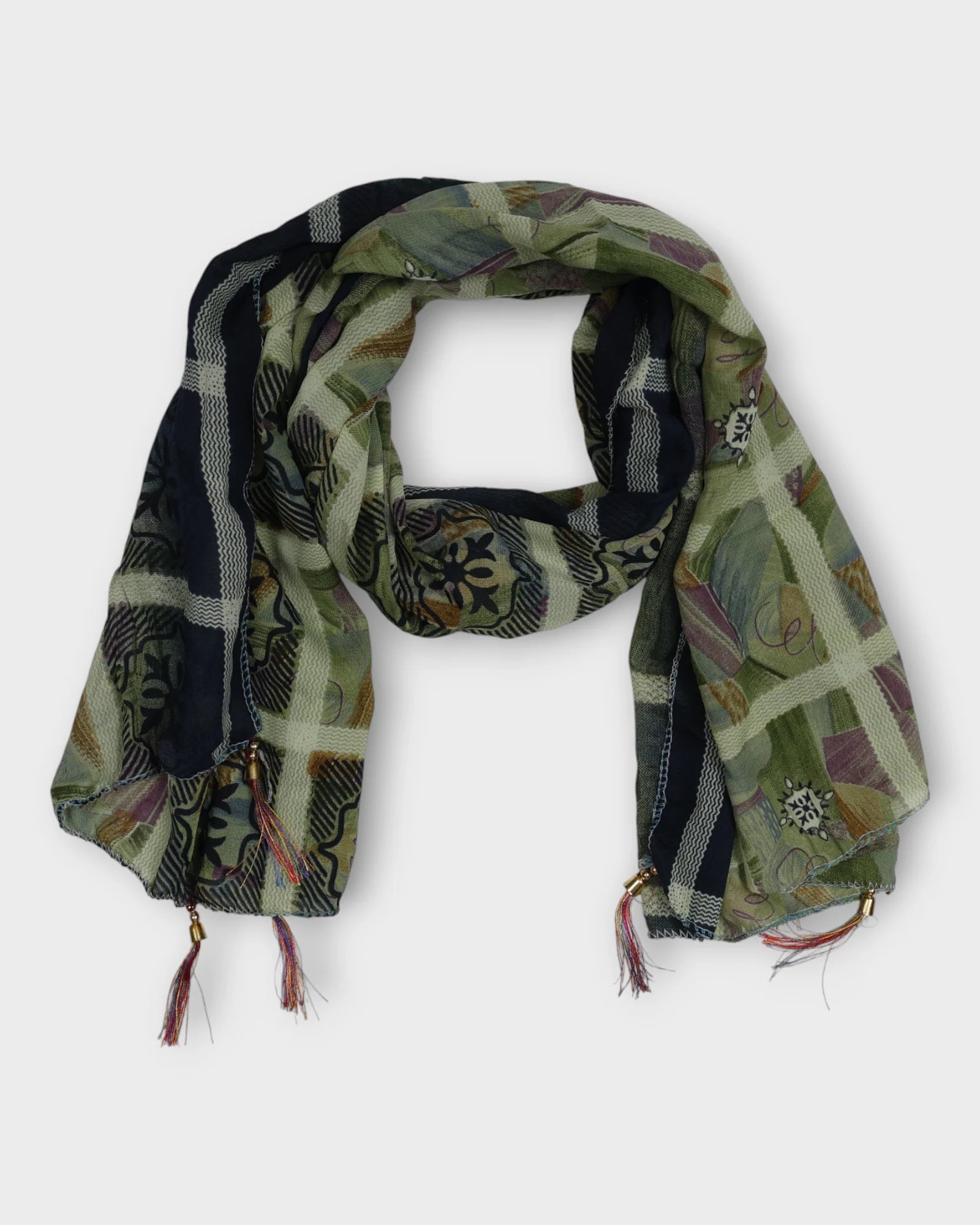 Elegant Cashmere Blend Wrap