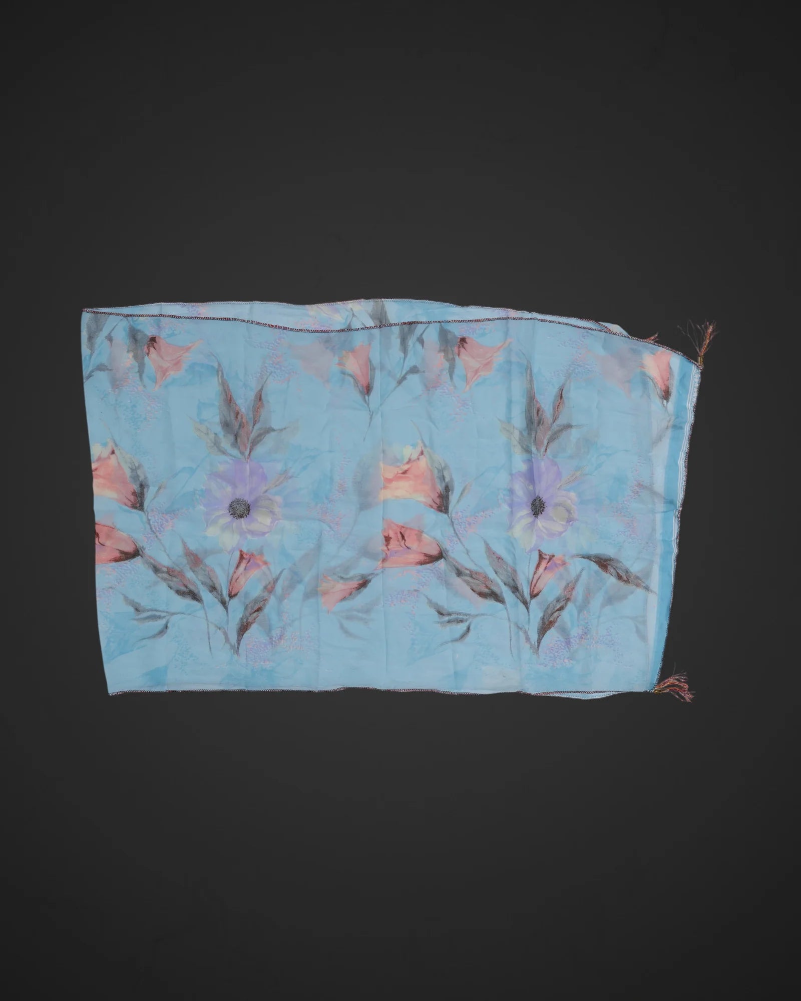 Charming Soft Floral Scarf
