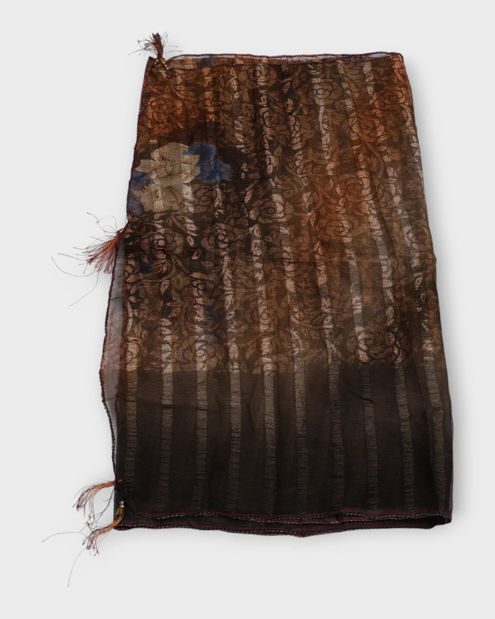 Luxurious Floral Scarf