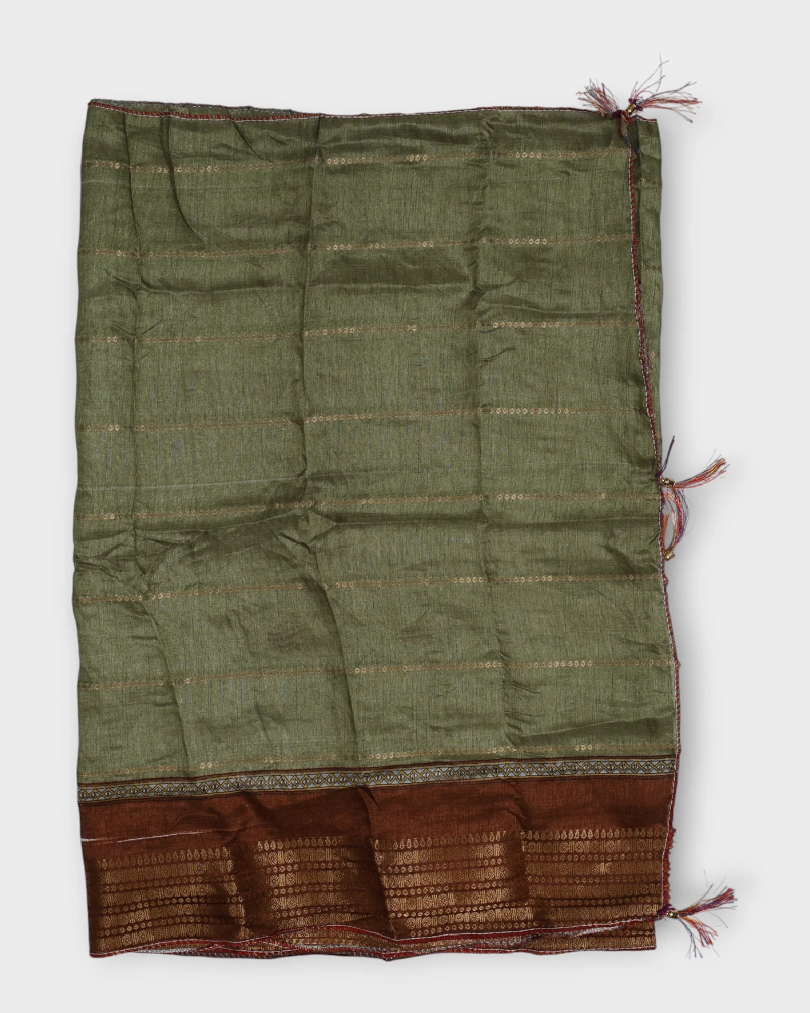 Traditional Zari Loop Scarf