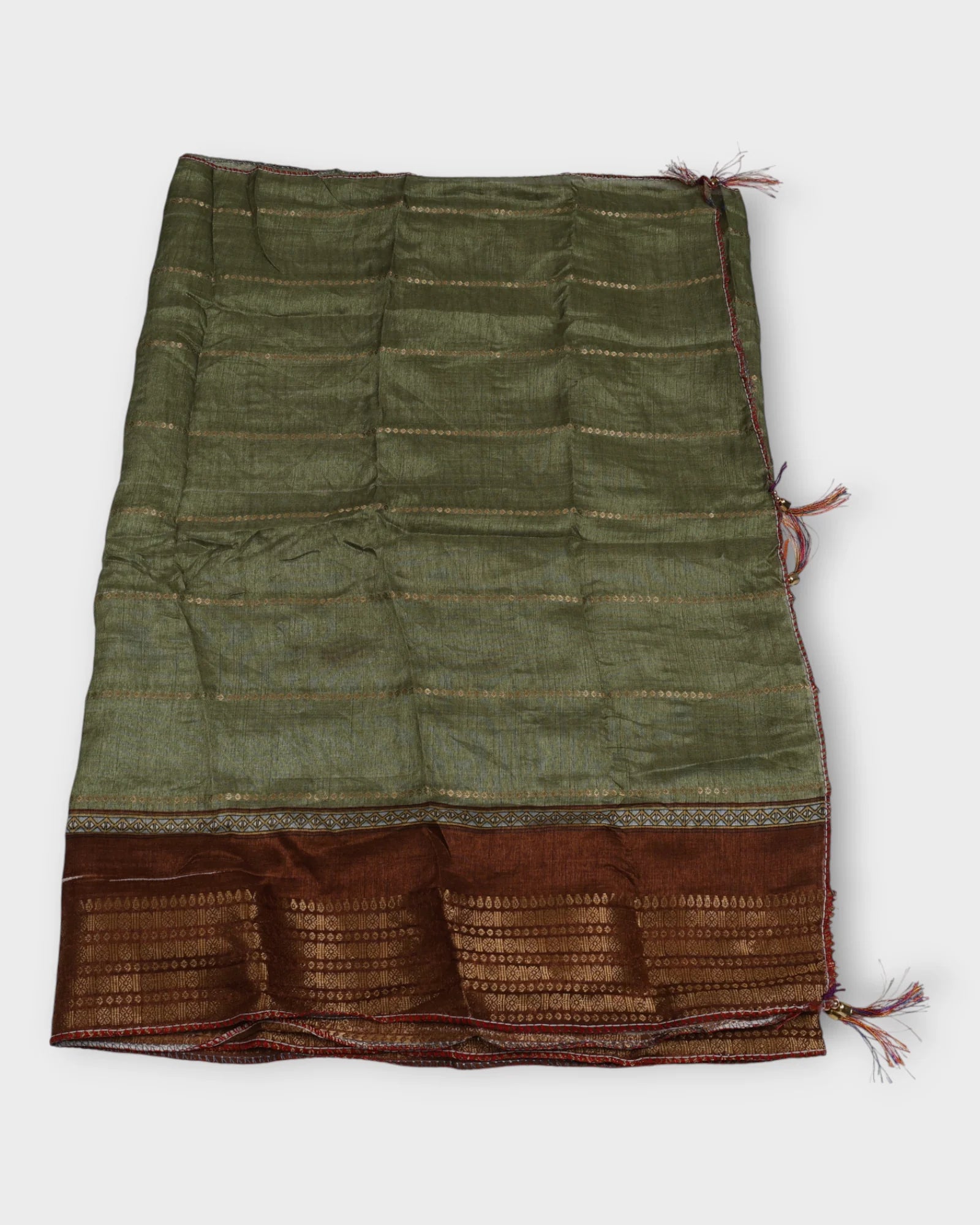 Traditional Zari Loop Scarf