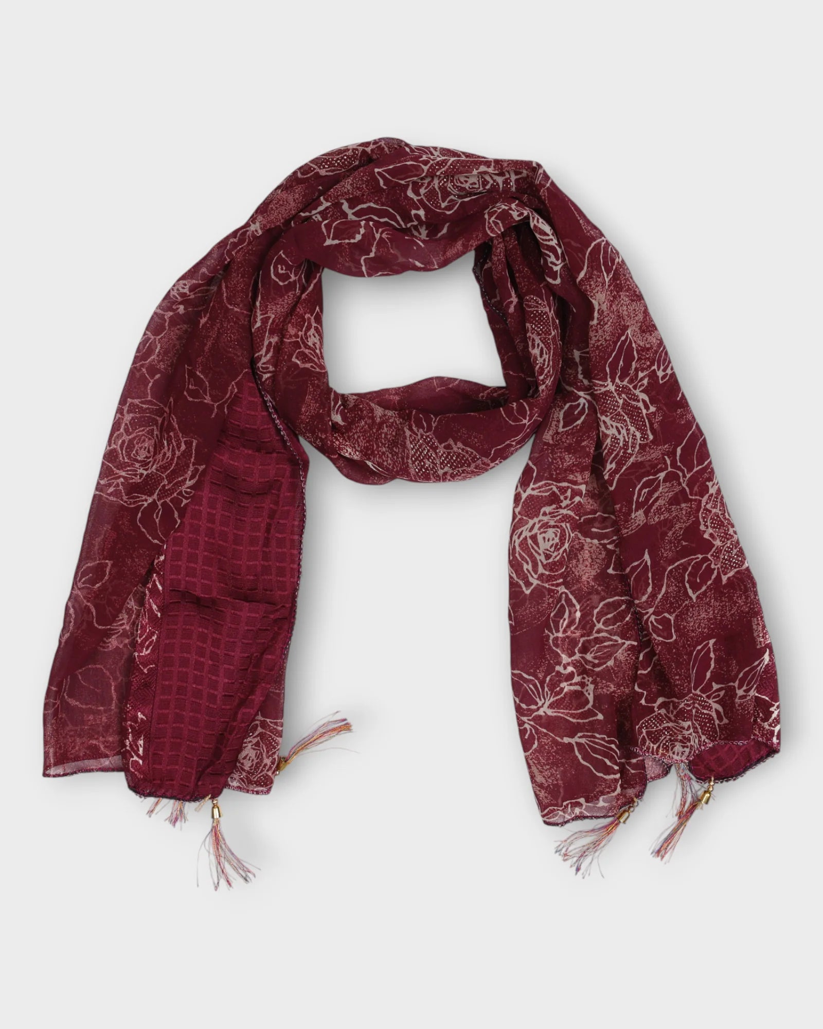 Warm Layered Women's Scarf