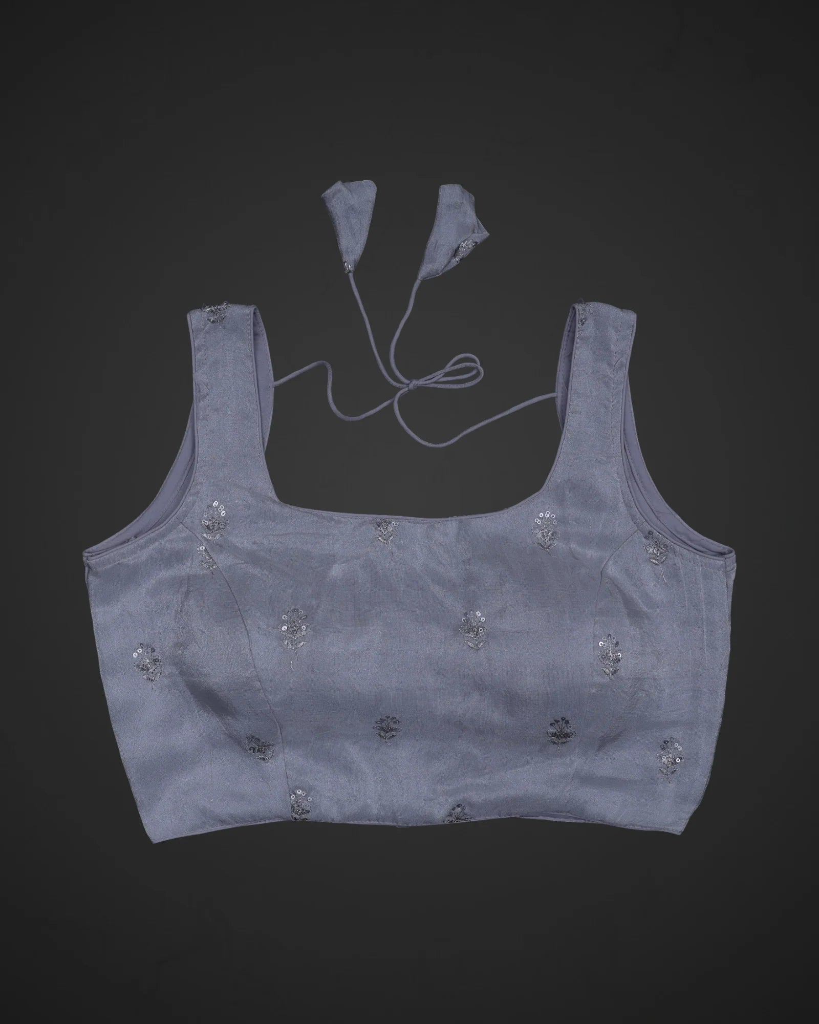 Cotton U Neck Blouse