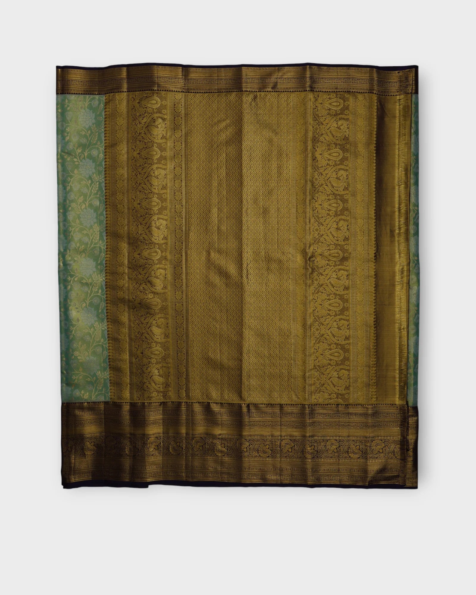 Green Tissue Silk Saree