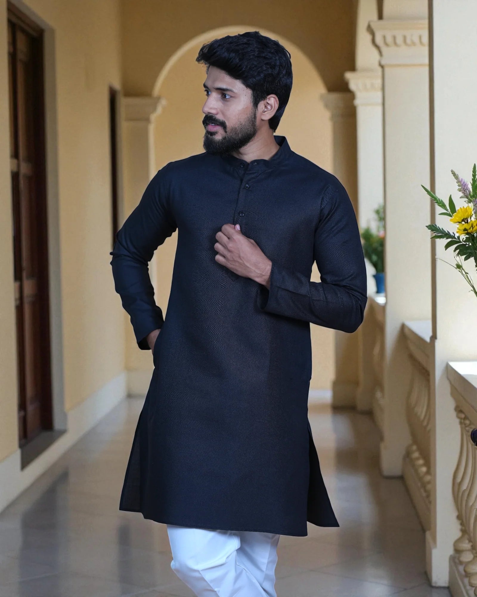 Elegant Cotton Men's Kurta