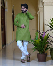 Jacquard Woven Kurta Pajama Set