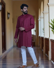 Trendy Plain Men's Kurta
