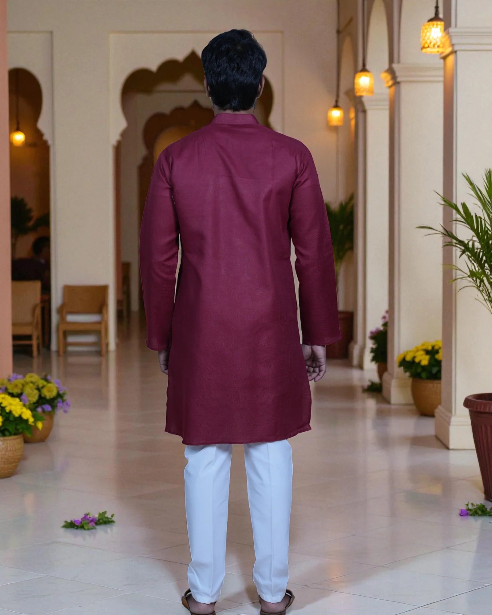 Trendy Plain Men's Kurta