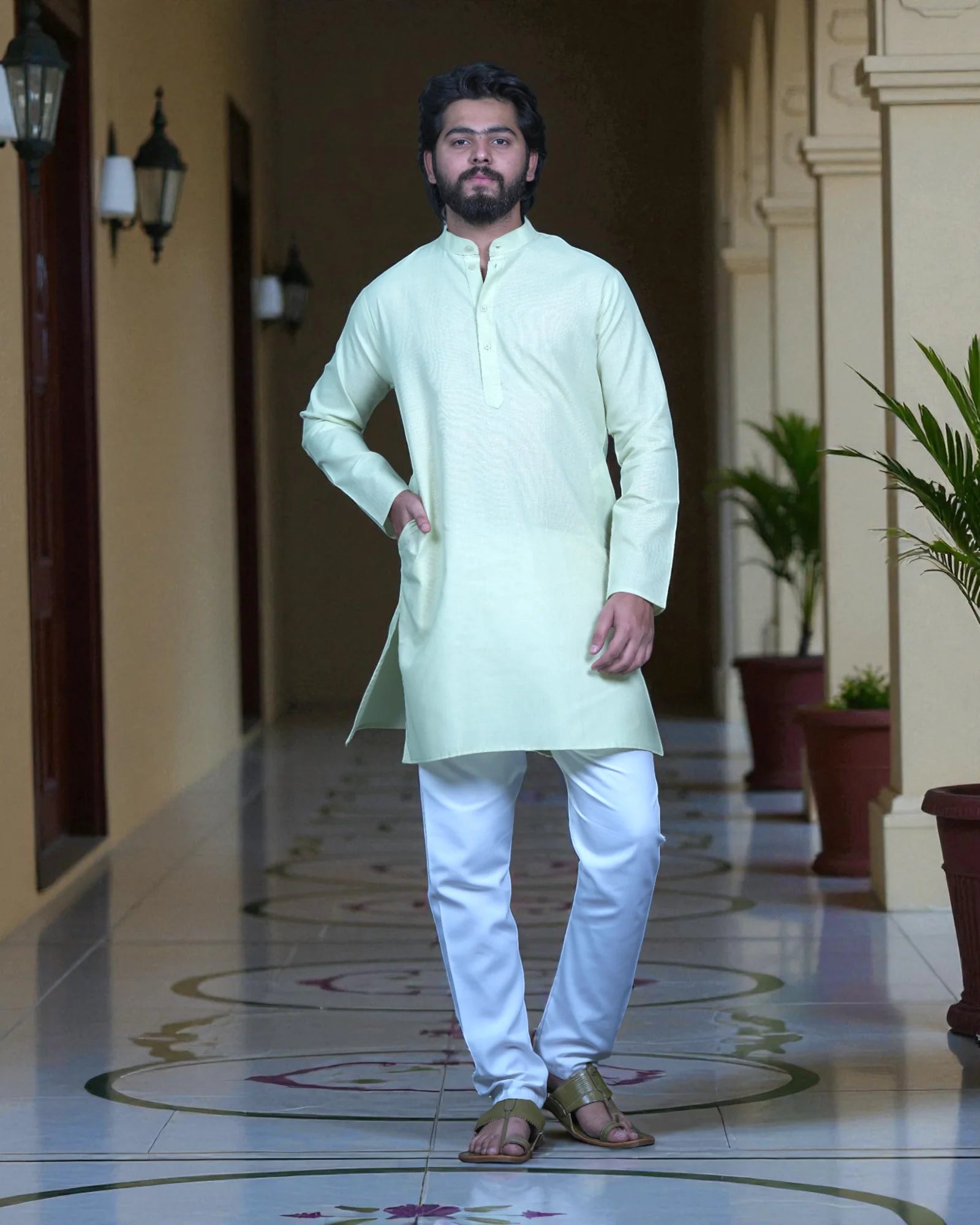 Classic Fit Men's Kurta Shirt