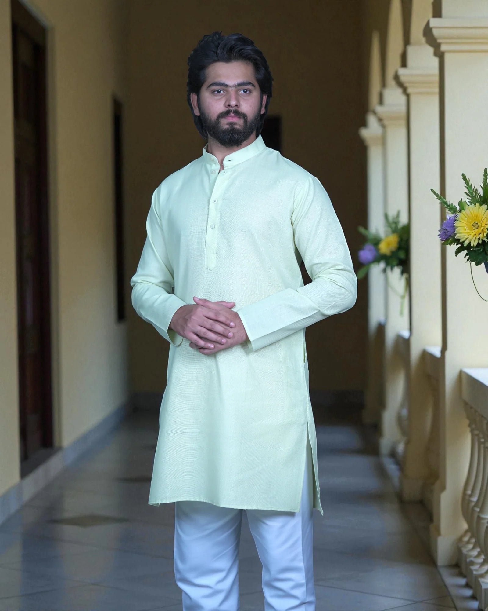 Classic Fit Men's Kurta Shirt