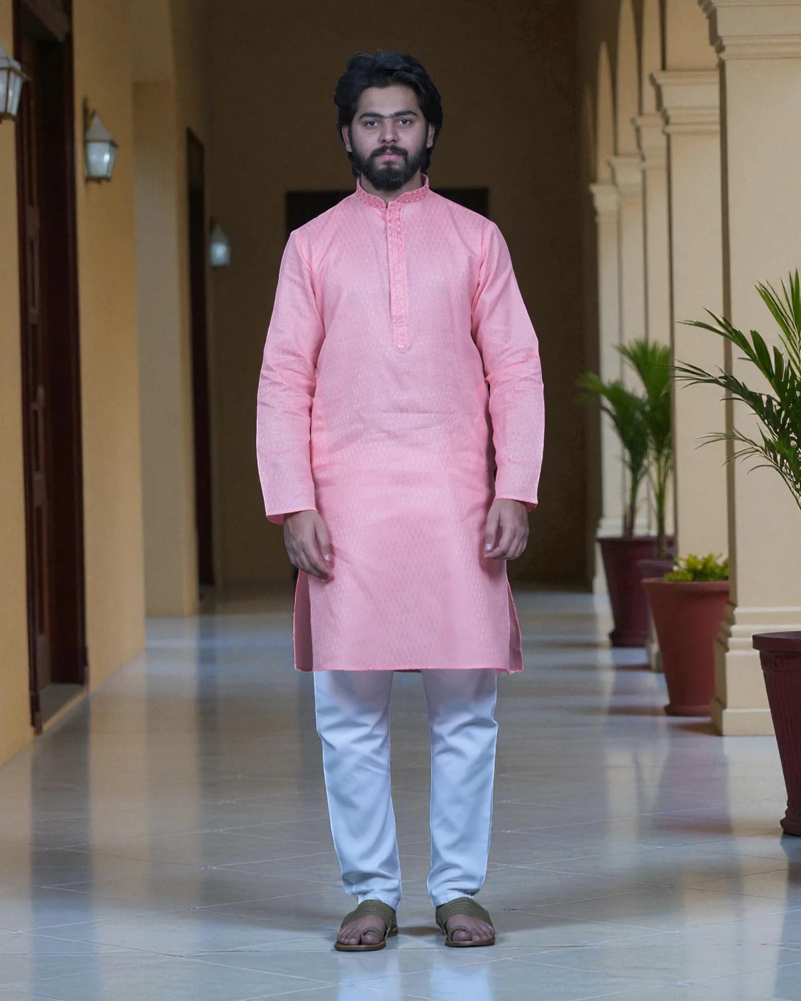 Embrace Heritage Exquisite Embroidered Kurta Pajamas