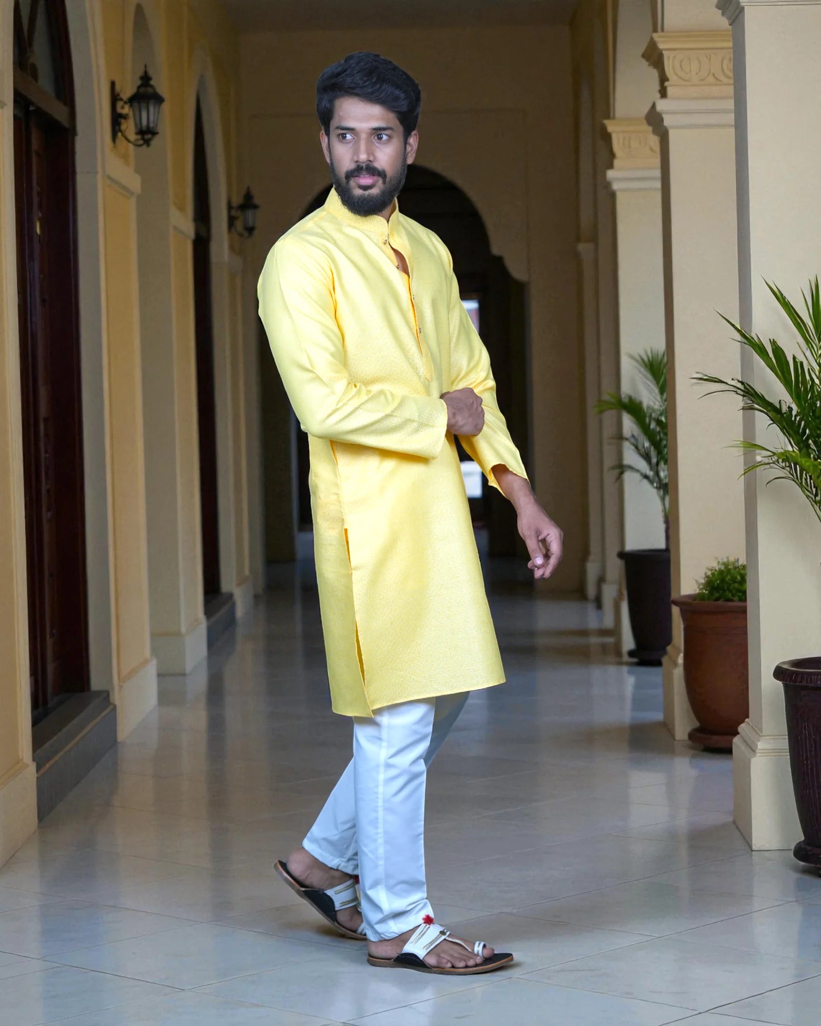 Embrace Tradition Exquisite Textured Kurta Pajama
