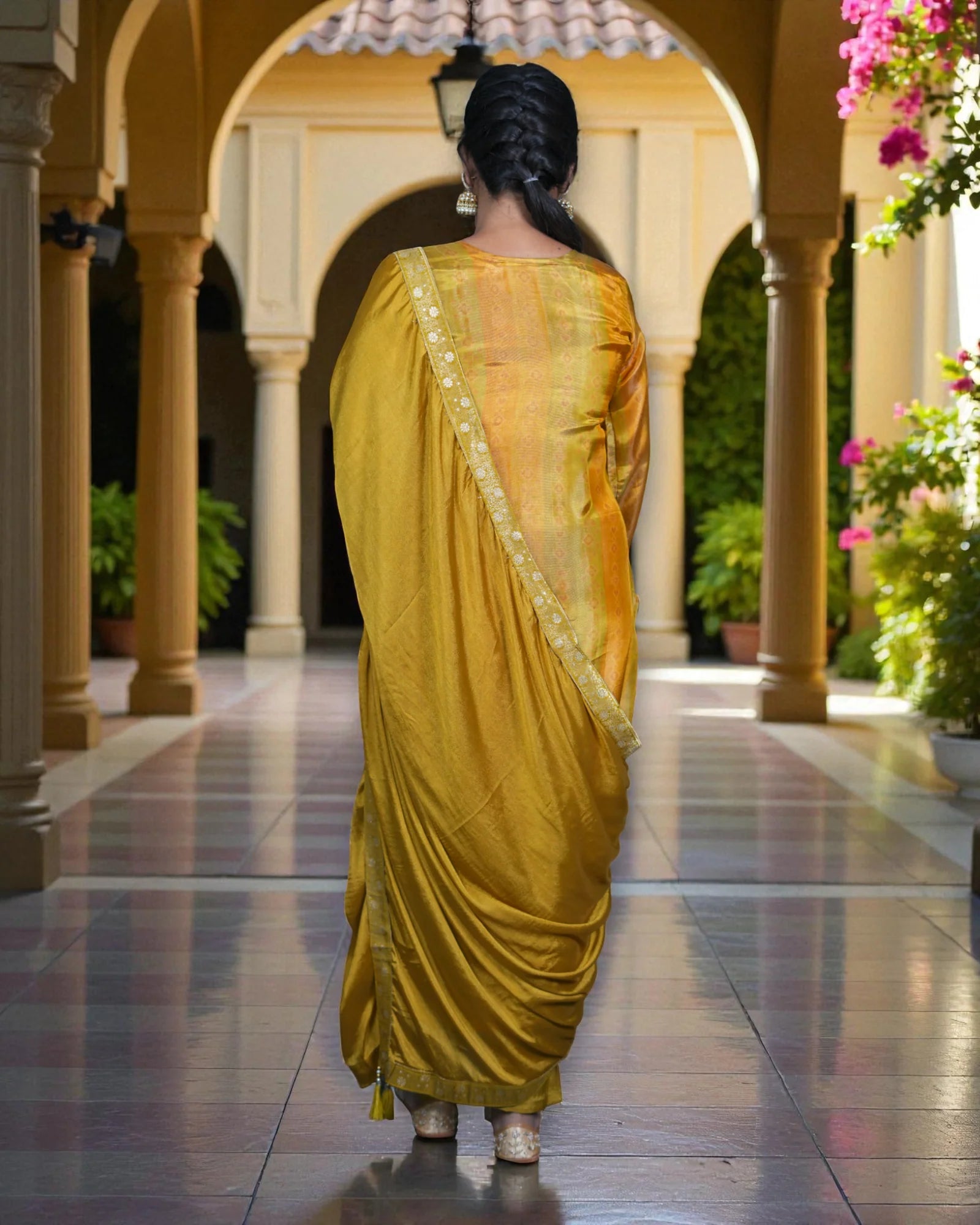 Zardozi Embroidered Kurta Set with Dupatta