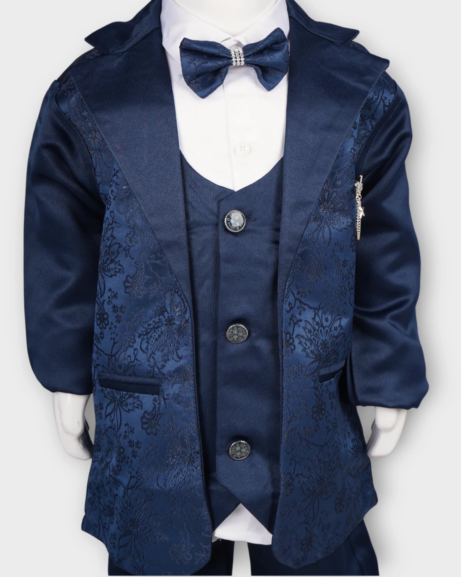 Unwind in Tradition Embroidered Festive Suit Pants