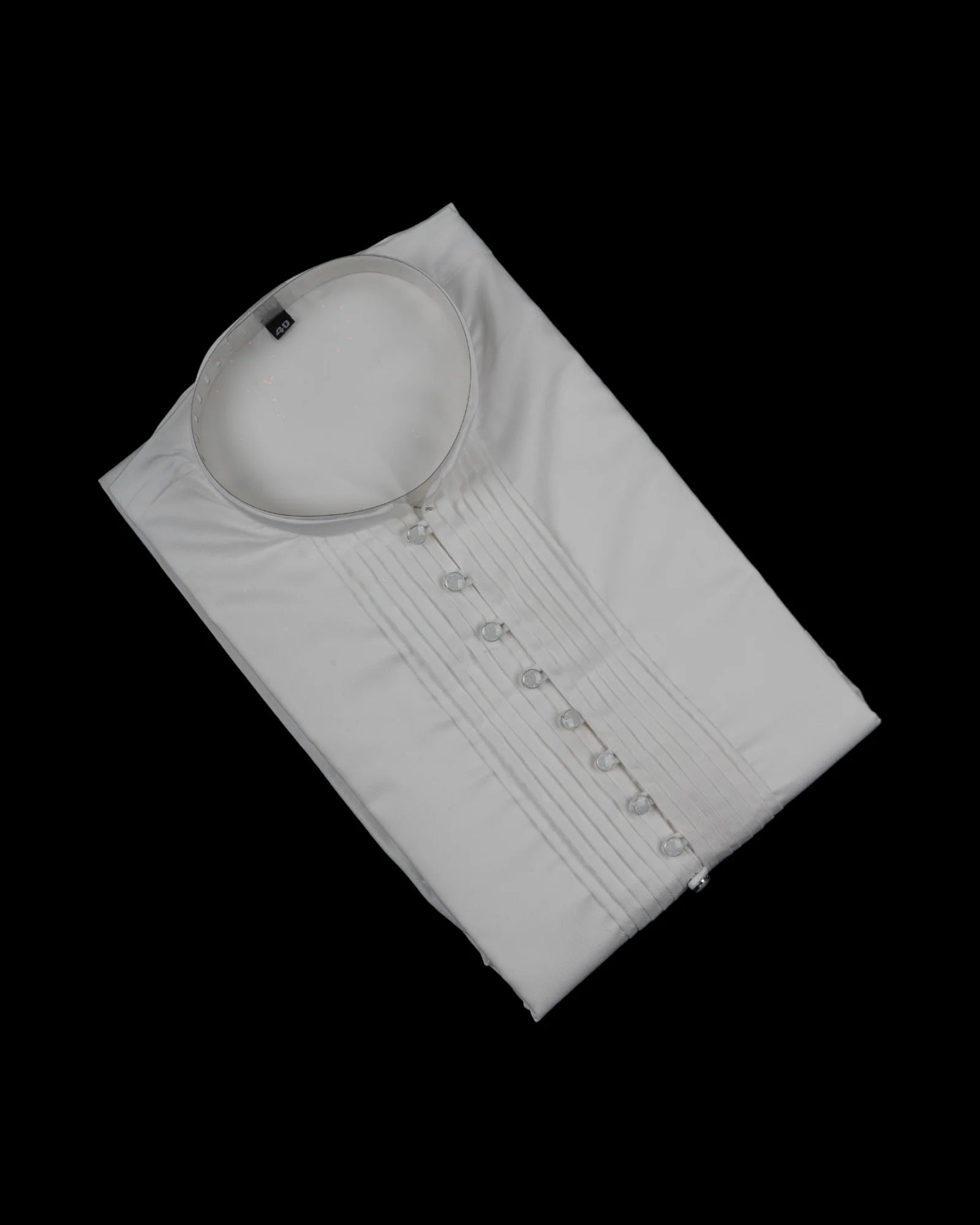 Cotton Pleated Kurta Pajama Set