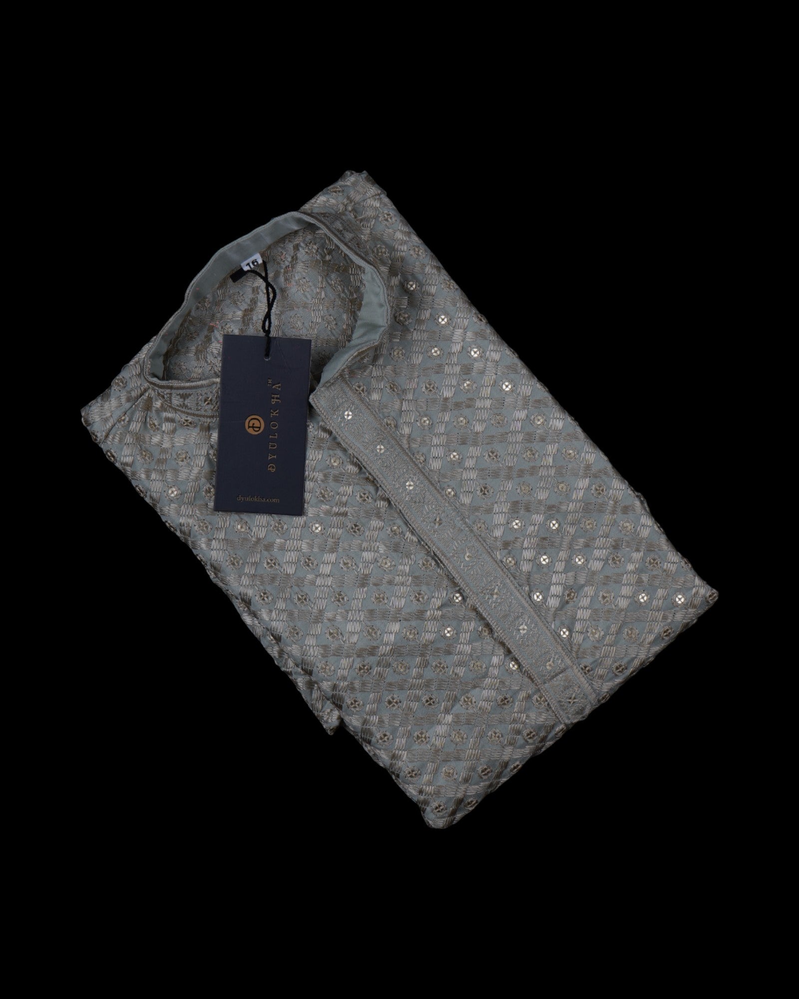 Textured Cotton Kurta Pajama