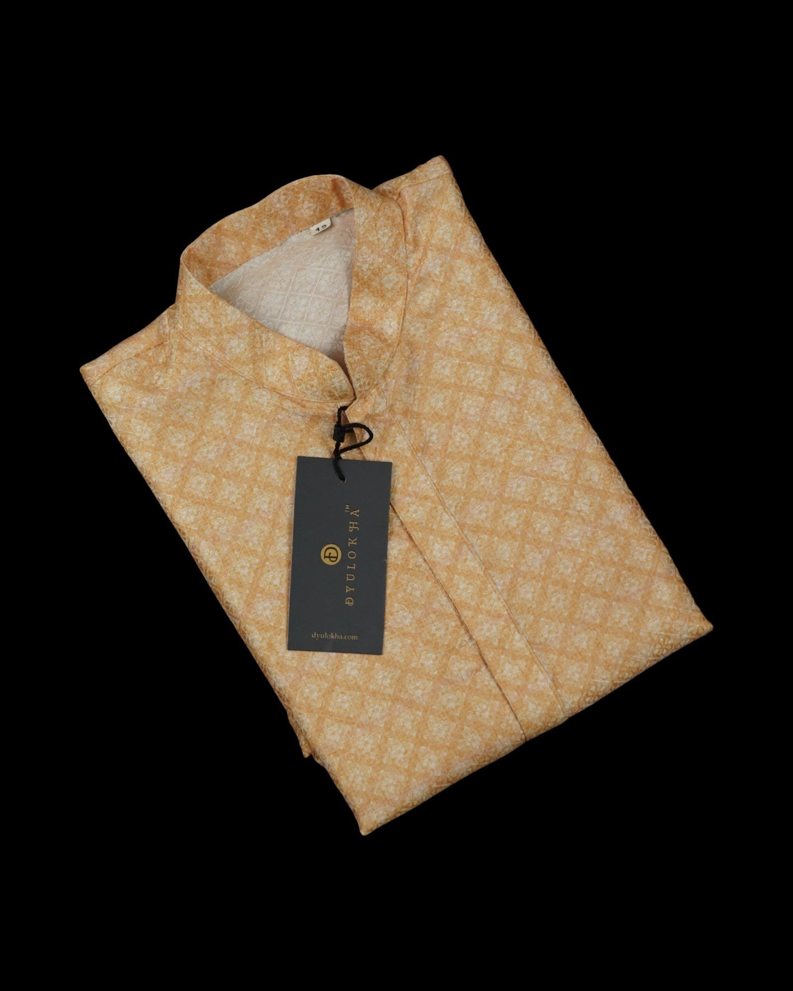 Intricate Embroidered Cotton Kurta Pajama Set