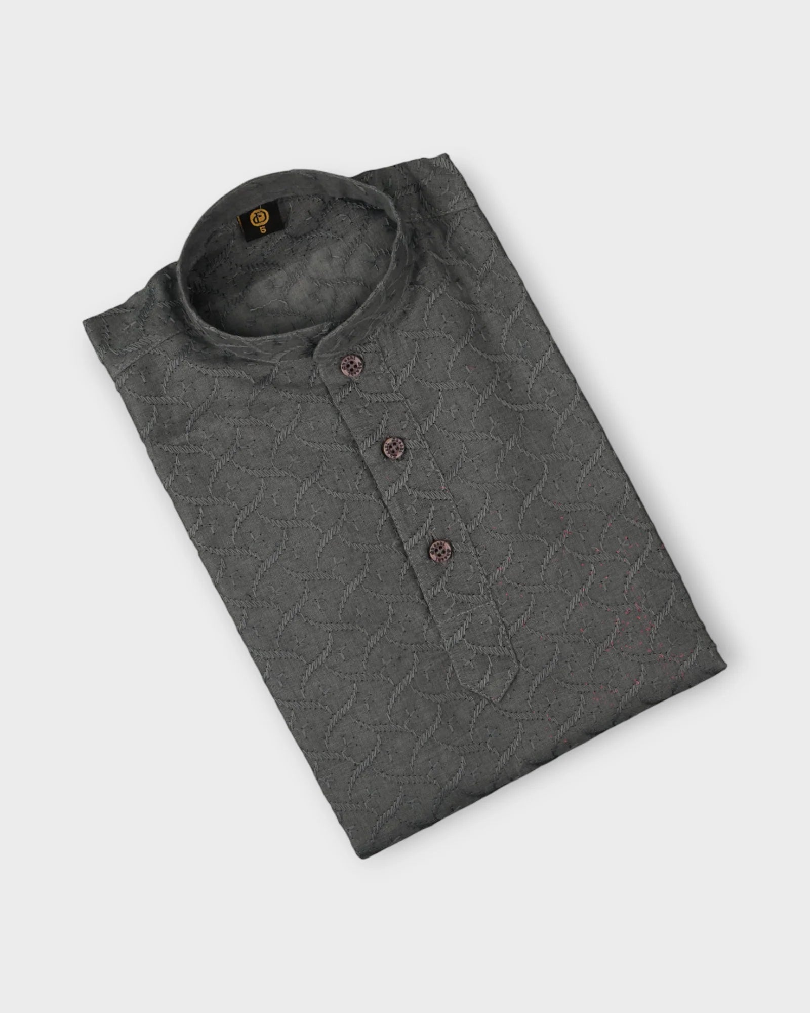 Classic Embroidered Cotton Kurta Set