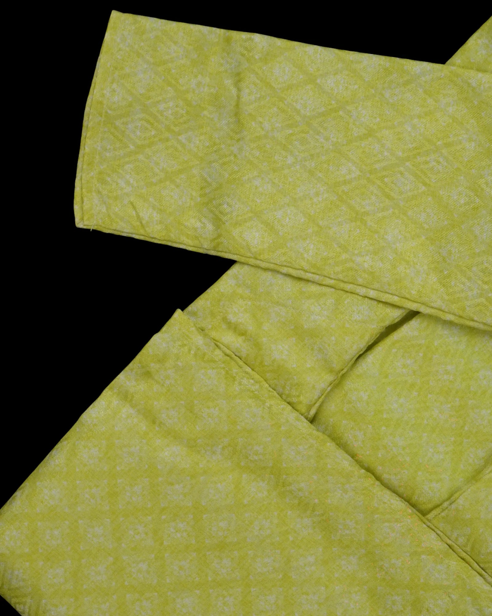 Textured Cotton Blend Kids Kurta Pajama Set