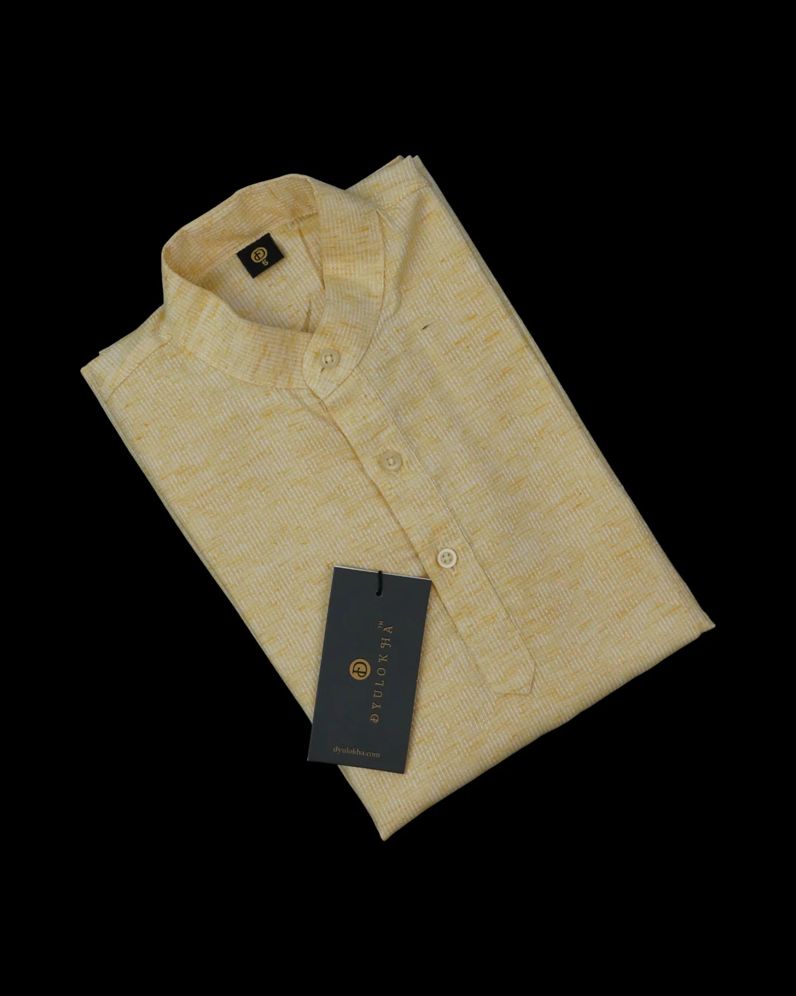 Khadi Cotton Textured Kurta Pajama Set