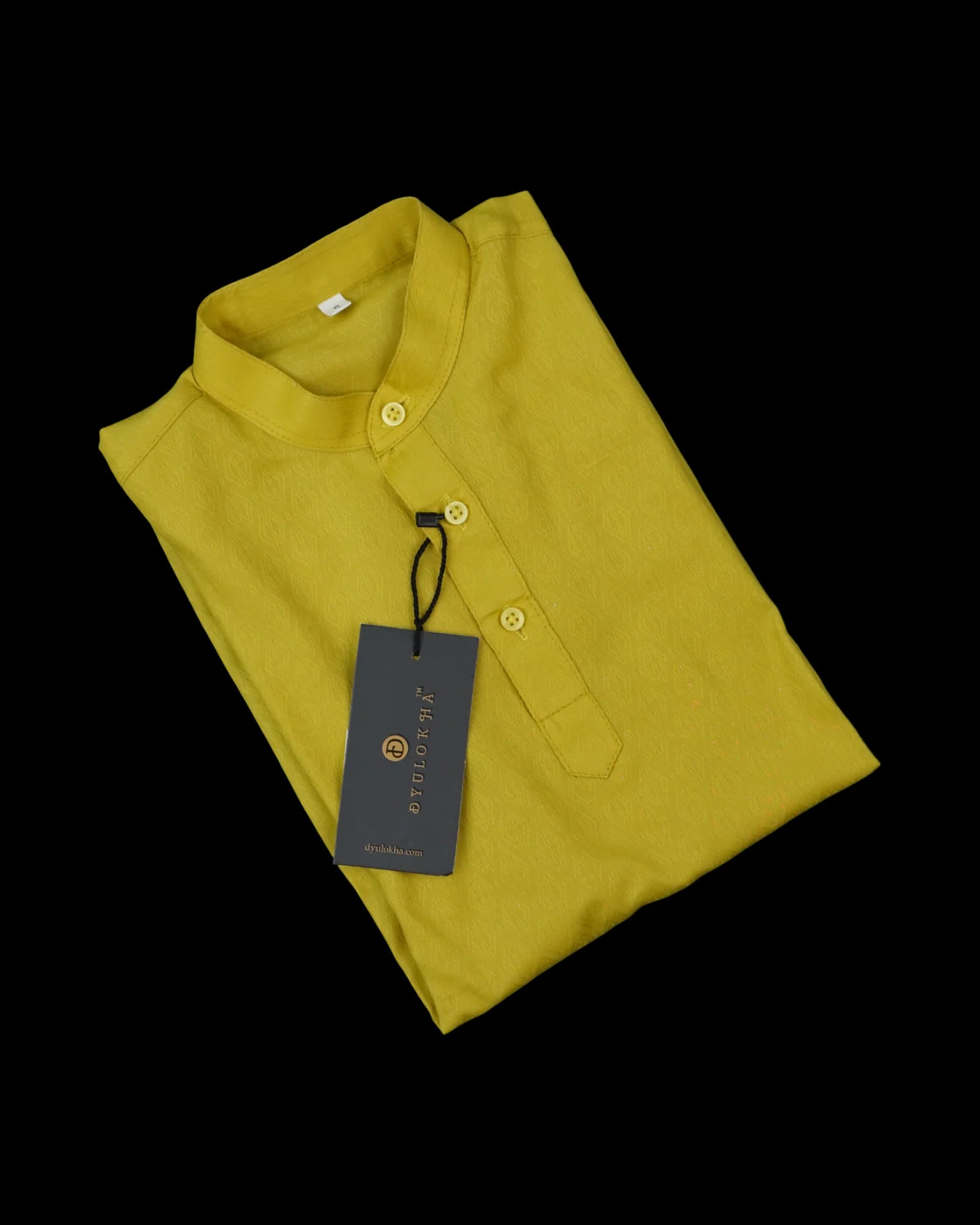 Textured Cotton Kurta Pajama Set