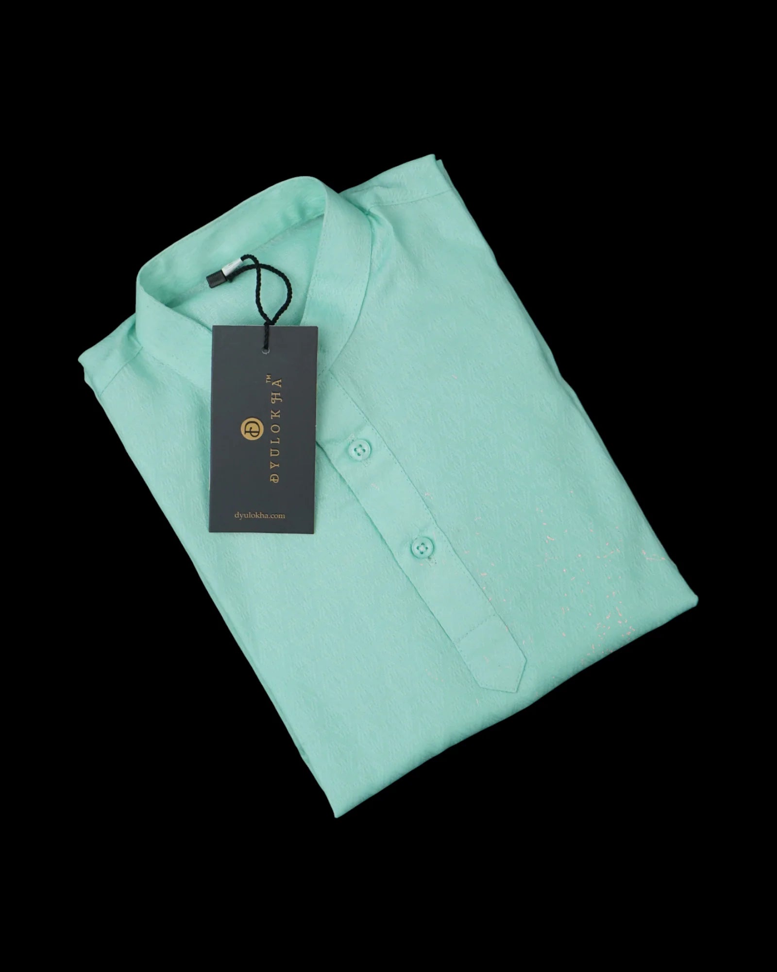 Textured Cotton Kurta Pajama Set