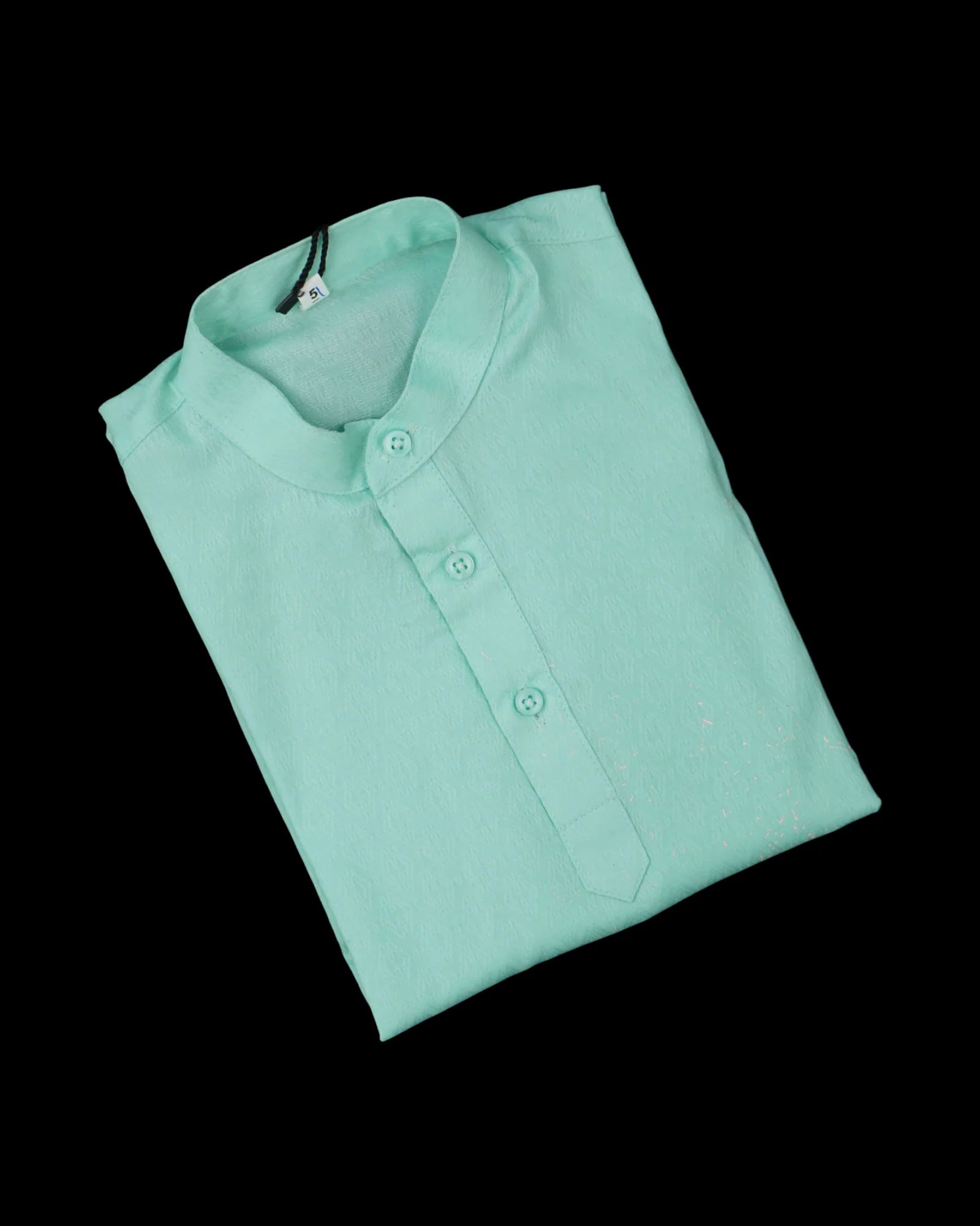 Textured Cotton Kurta Pajama Set