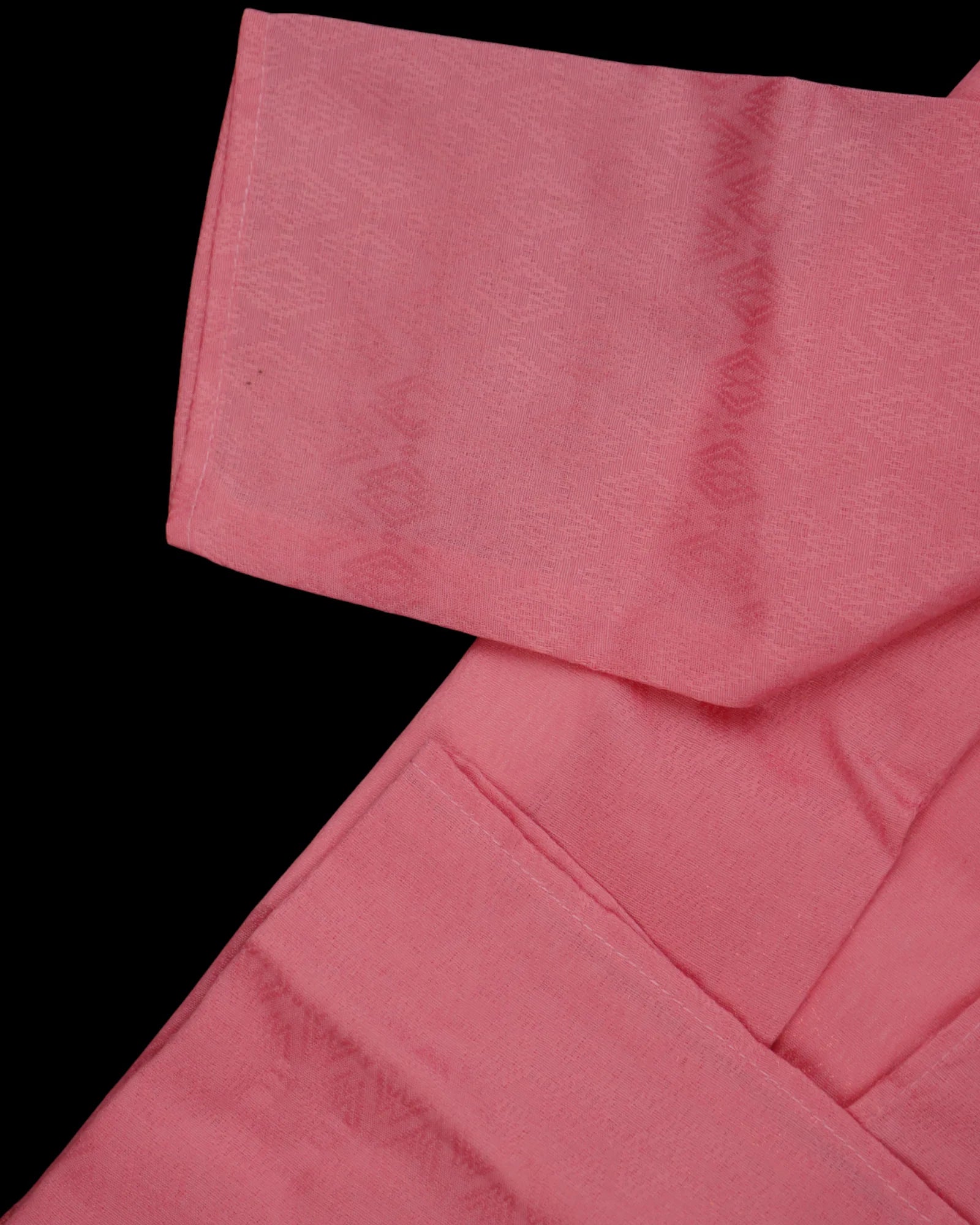 Textured Cotton Kurta Pajama Set