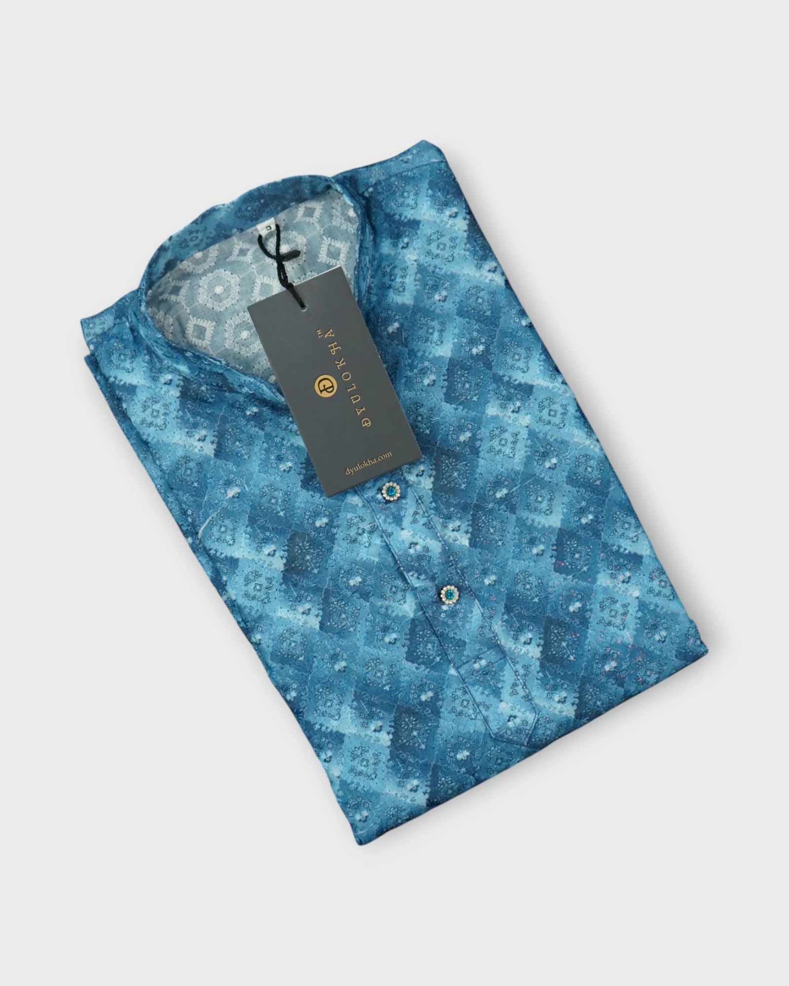 Cotton Block Print Kurta Pajama Set