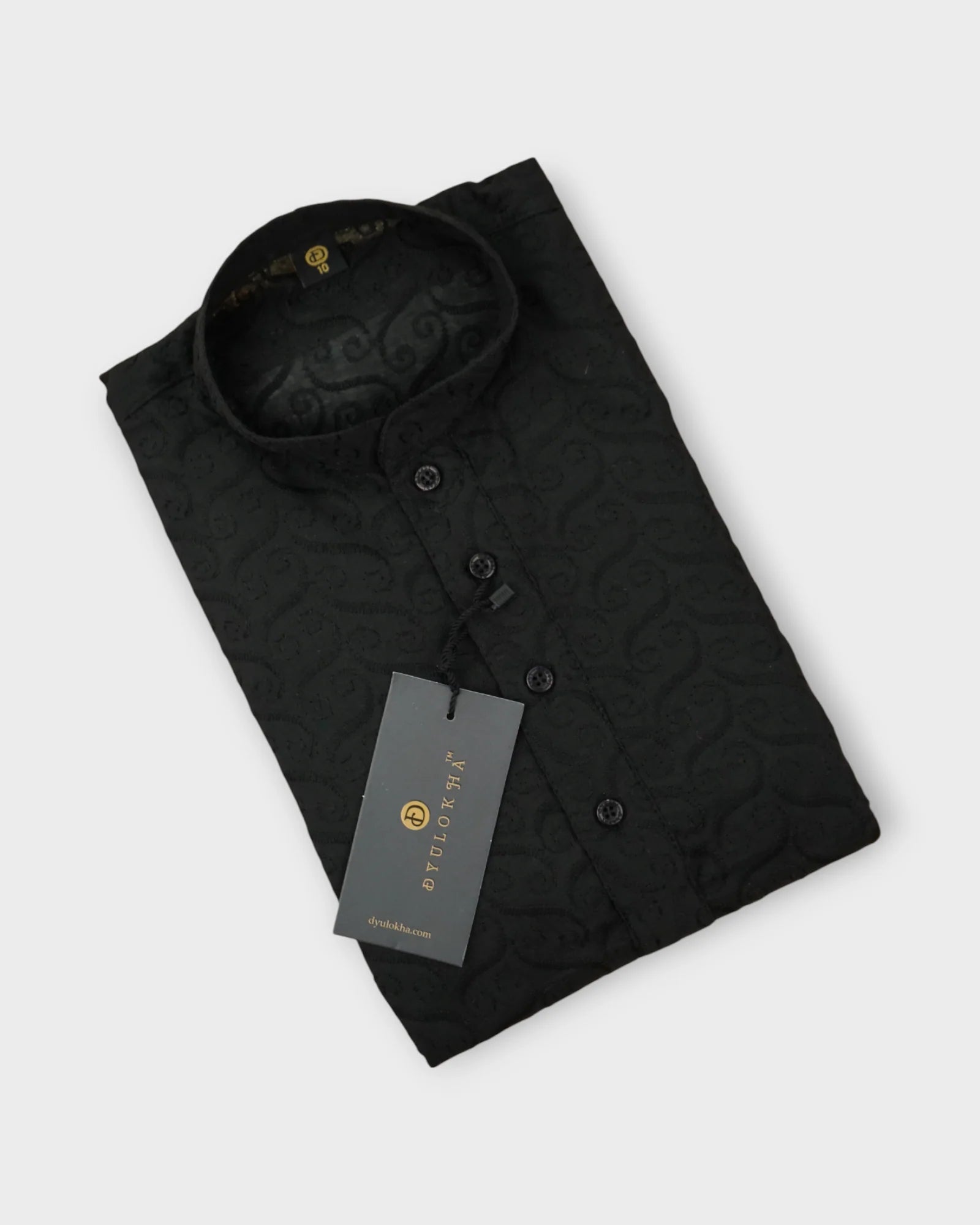 Classic Embroidered Cotton Kurta Pajama